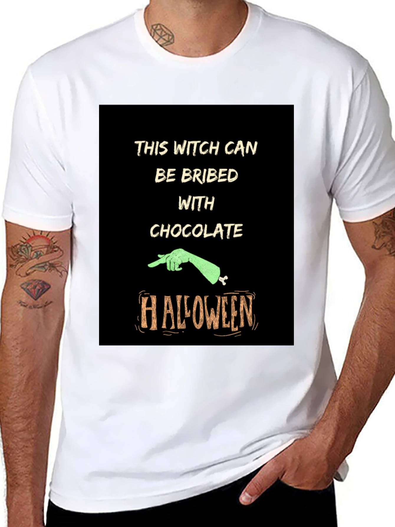 Witch Chocolate Halloween T-Shirt