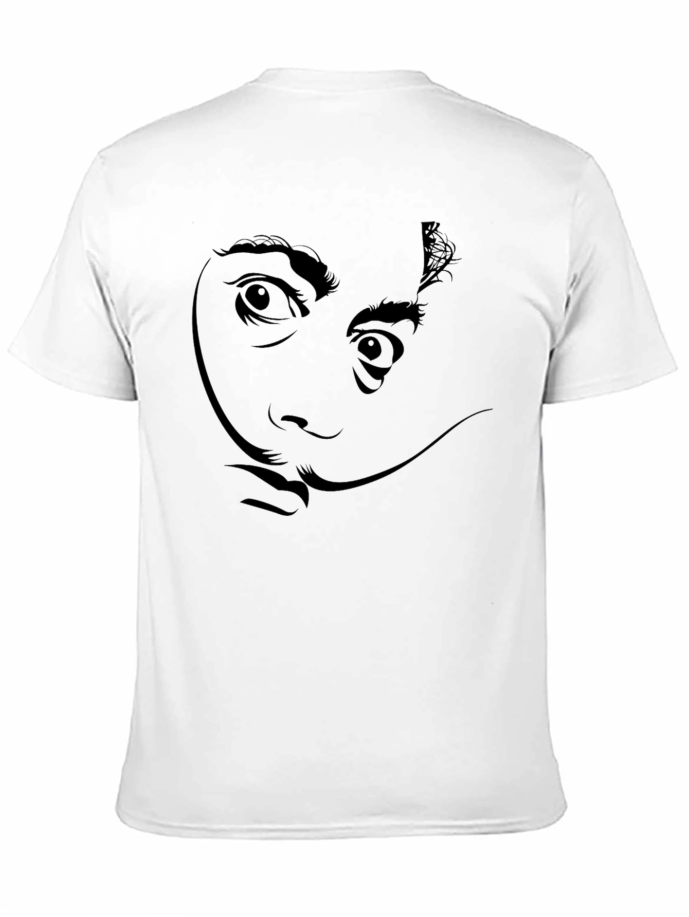 Salvador Dali Graphic Tee - Classic Black T-Shirt