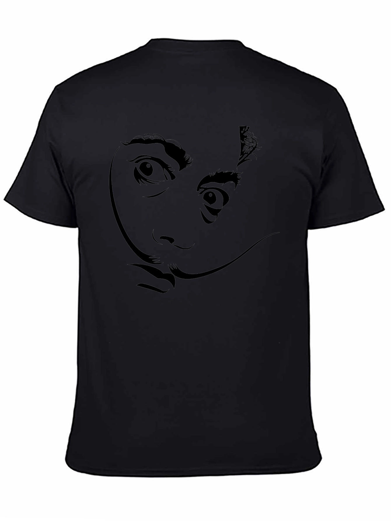 Salvador Dali Graphic Tee - Classic Black T-Shirt