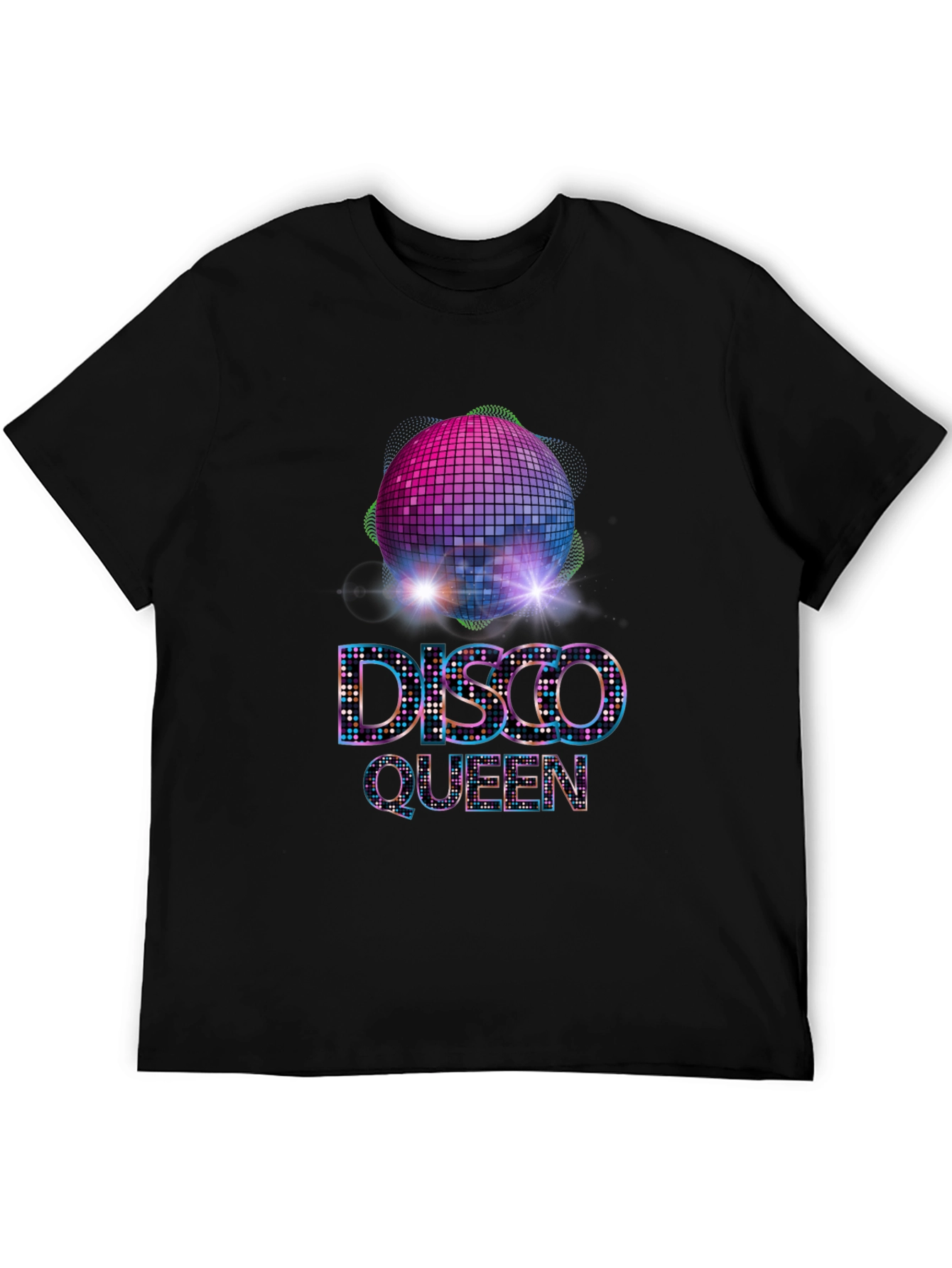 Disco Queen Graphic Tee - Party in Style!