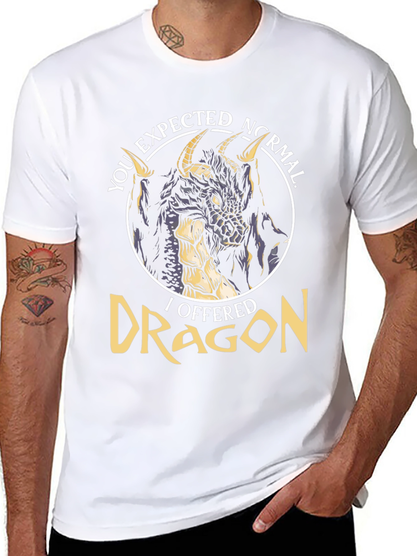 Dragon Graphic Tee - You Expected Normal?