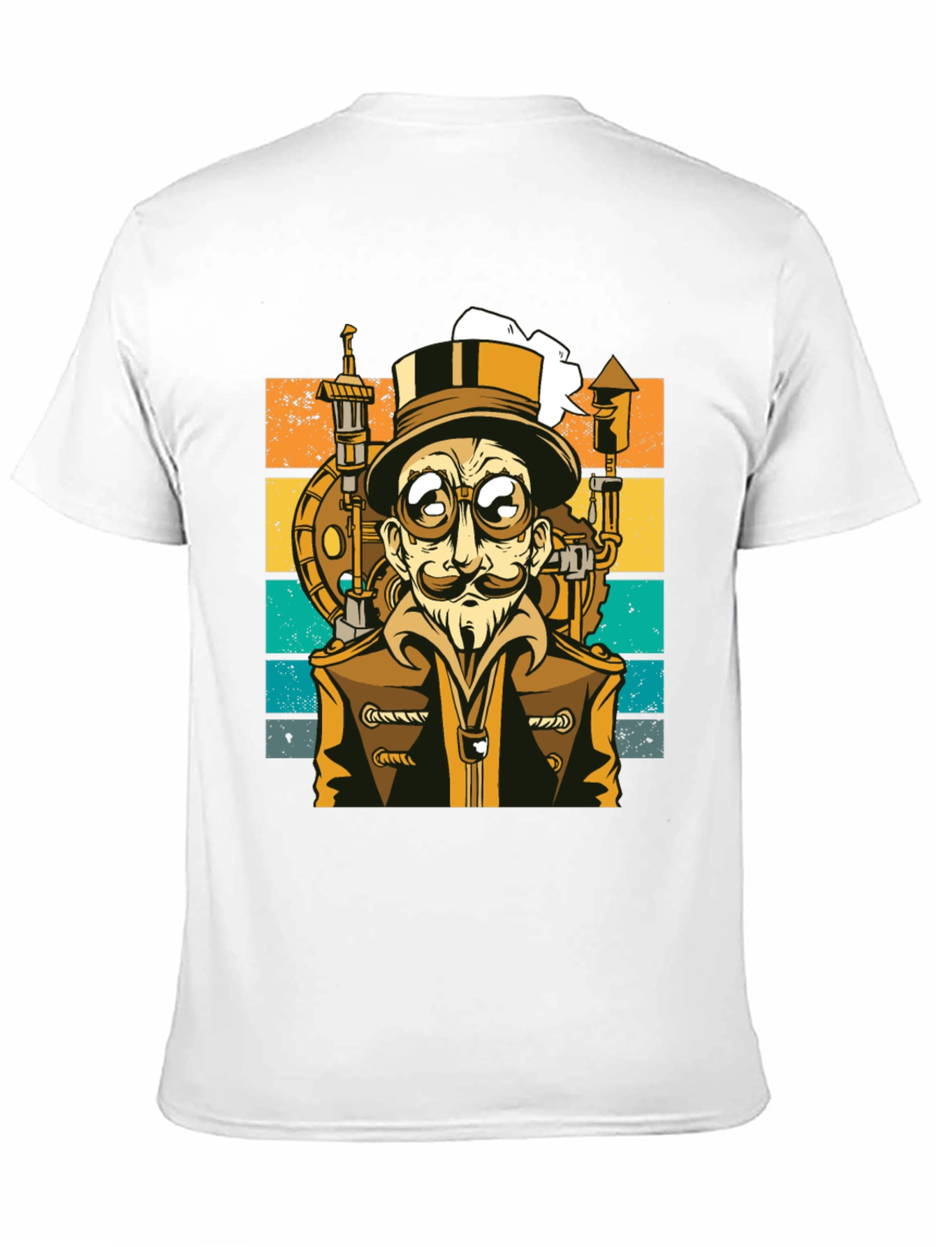 Steampunk Character Graphic Tee
