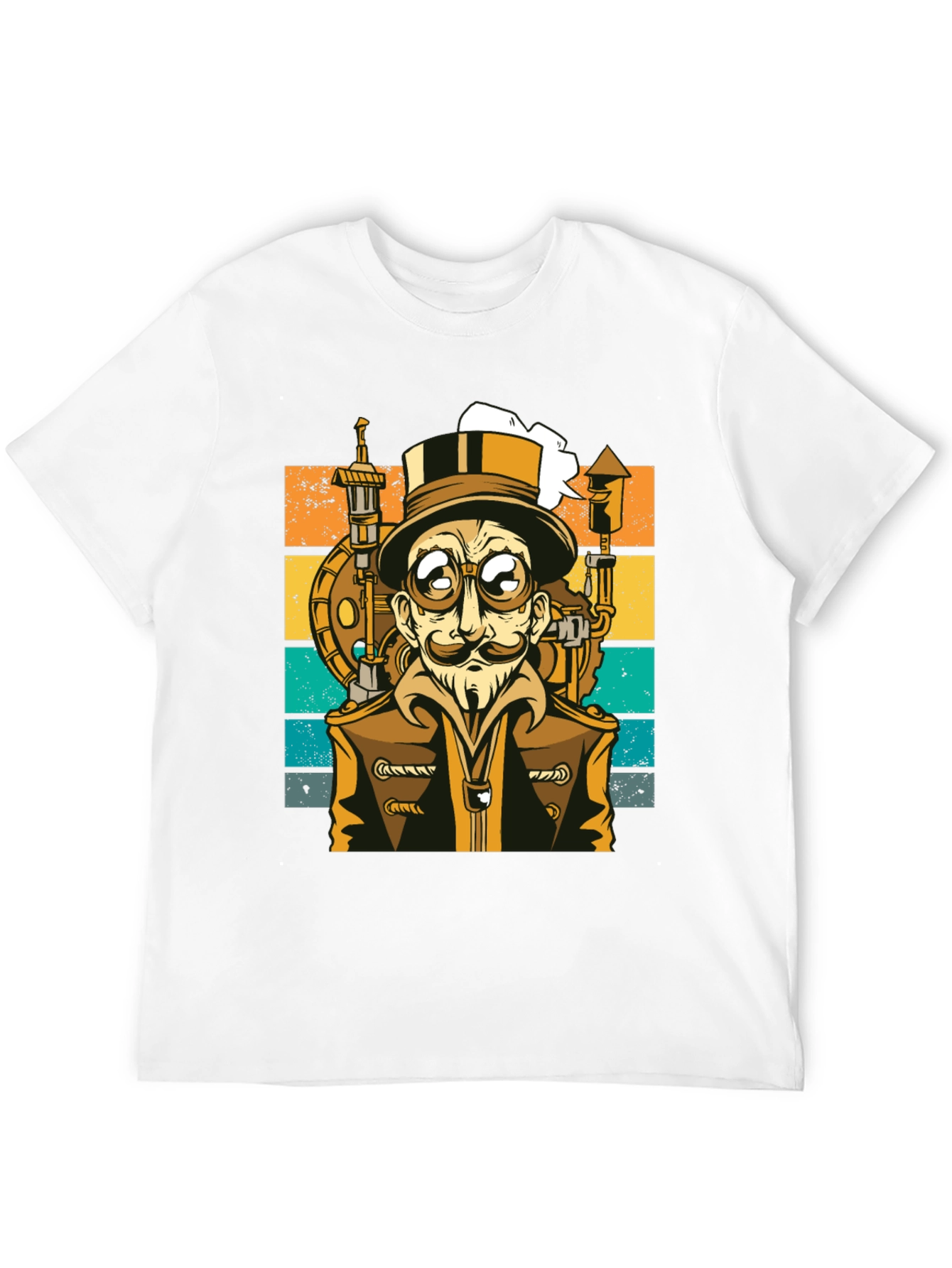 Steampunk Character Graphic Tee