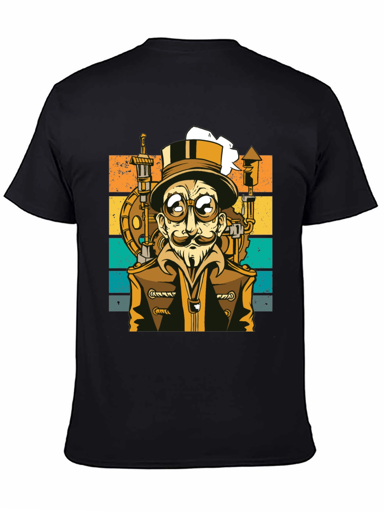 Steampunk Character Graphic Tee