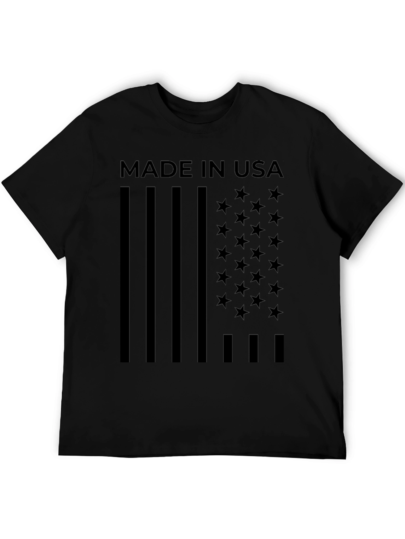 Made in USA Flag Graphic T-Shirt - Patriotic Pride