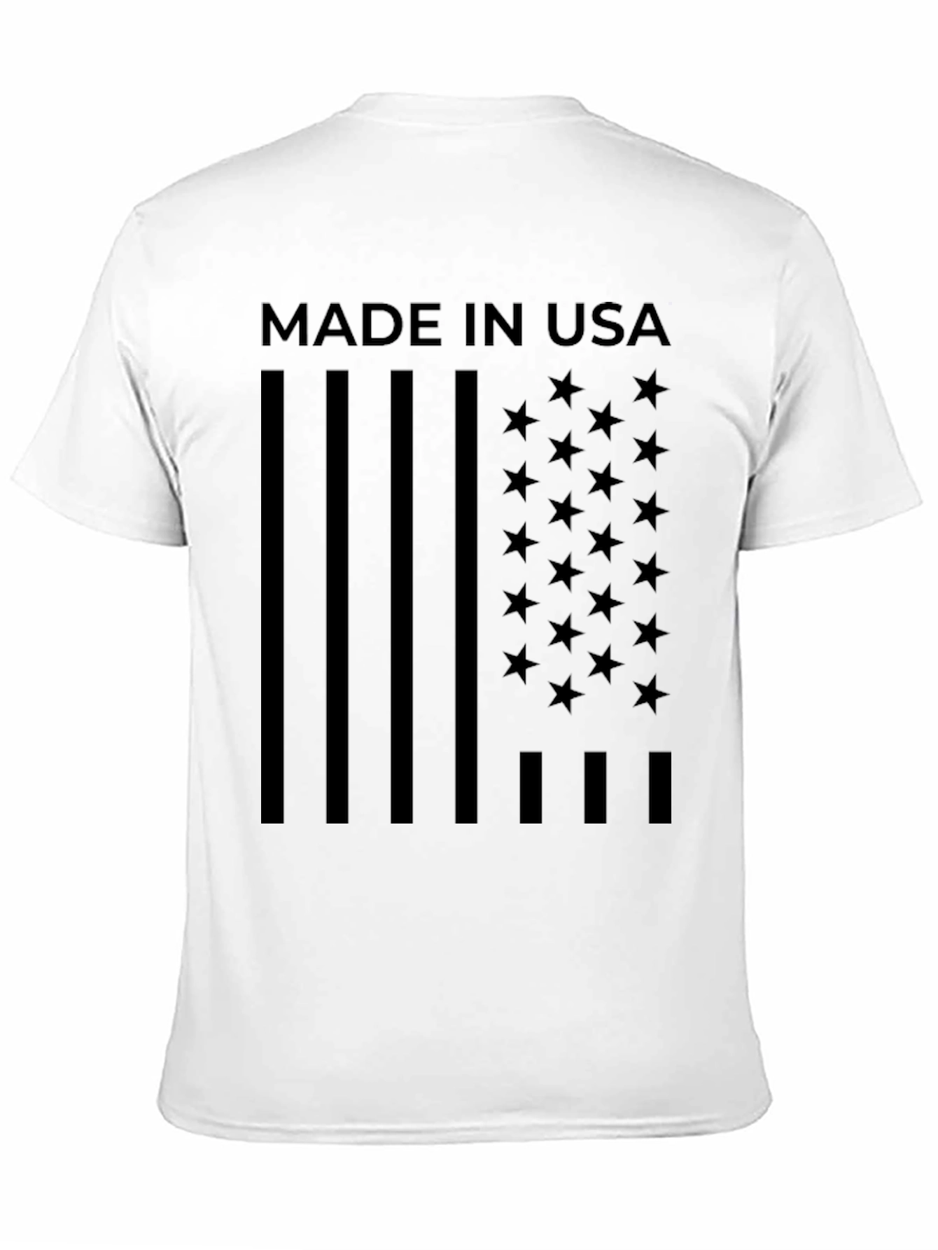 Made in USA Flag Graphic T-Shirt - Patriotic Pride