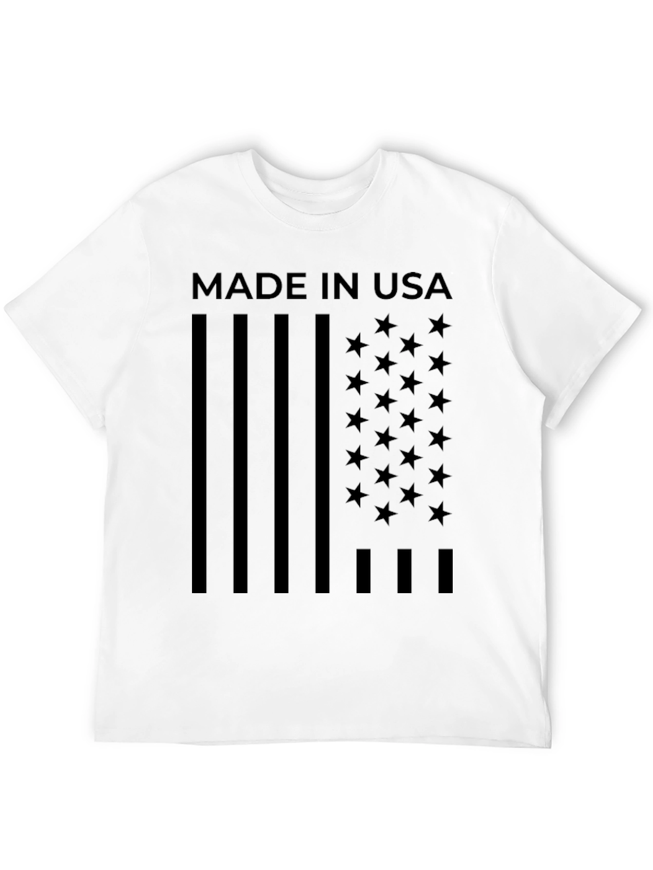 Made in USA Flag Graphic T-Shirt - Patriotic Pride