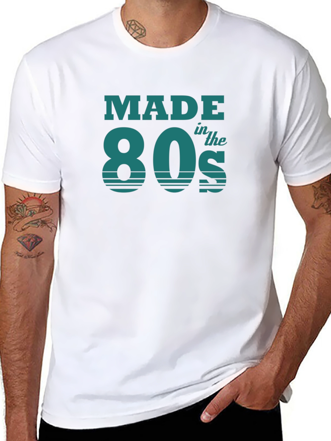 Made in the 80s Retro Graphic Tee