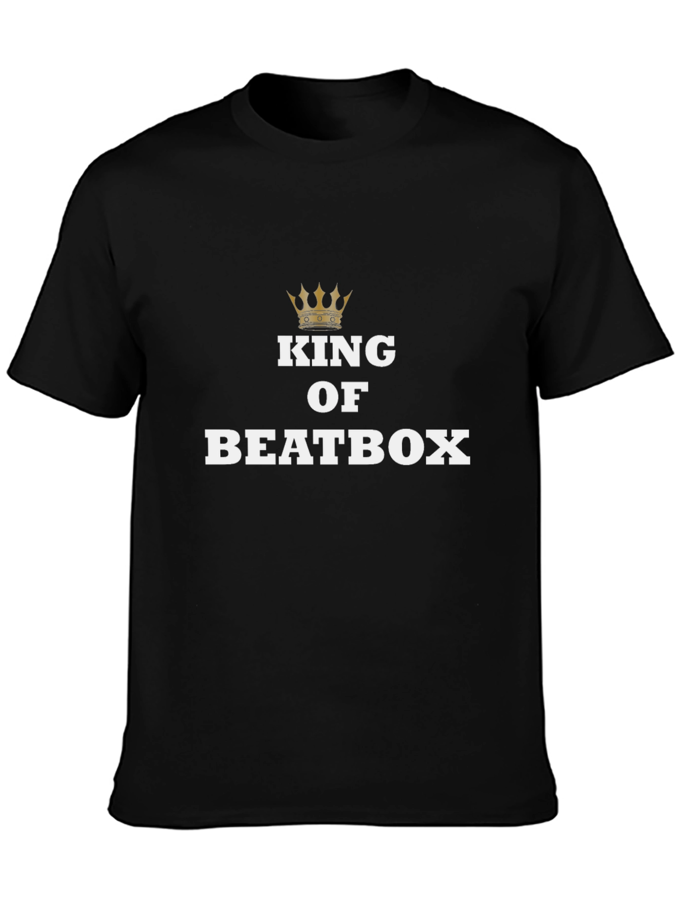 King of Beatbox Black T-Shirt