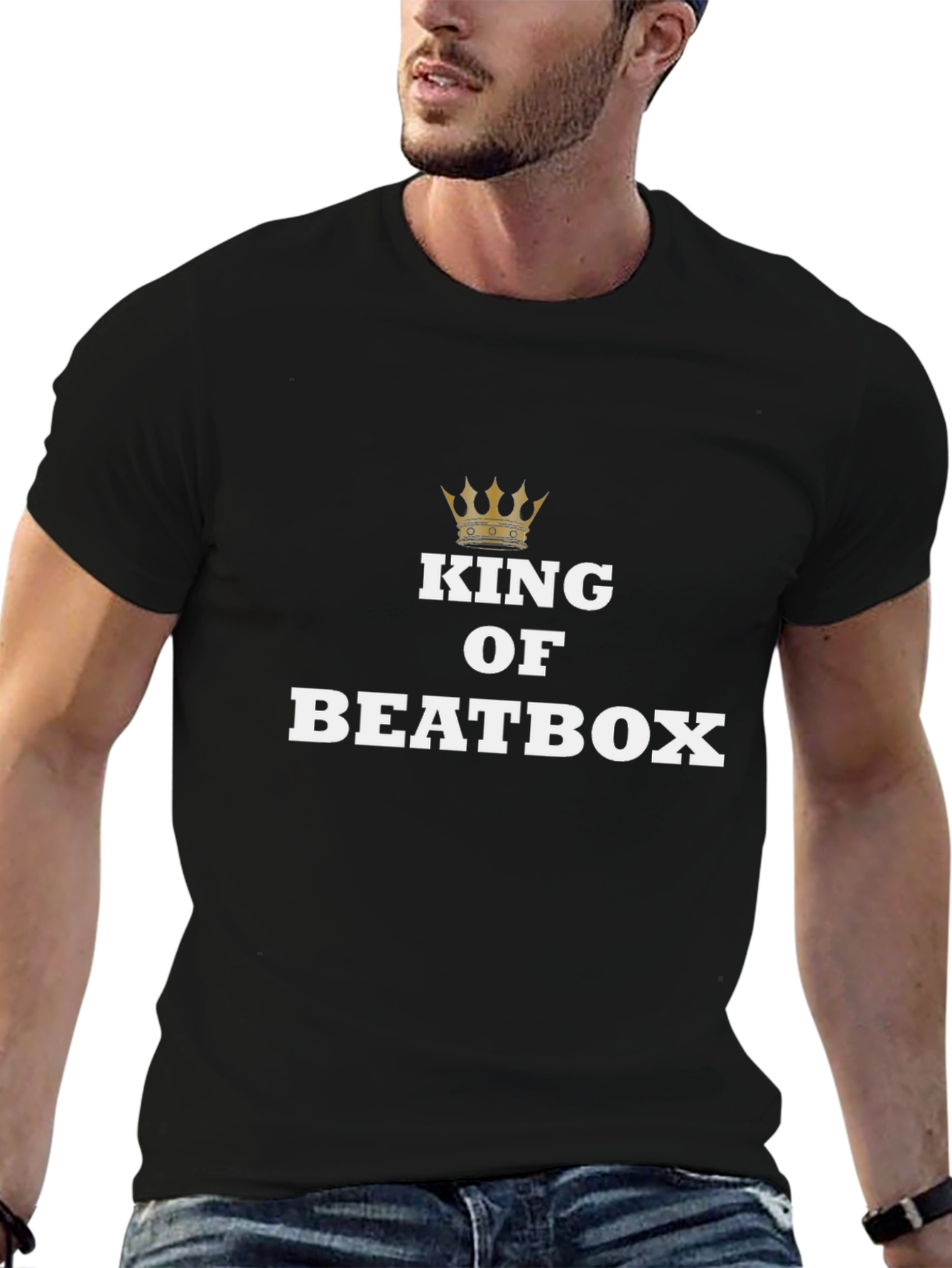 King of Beatbox Black T-Shirt