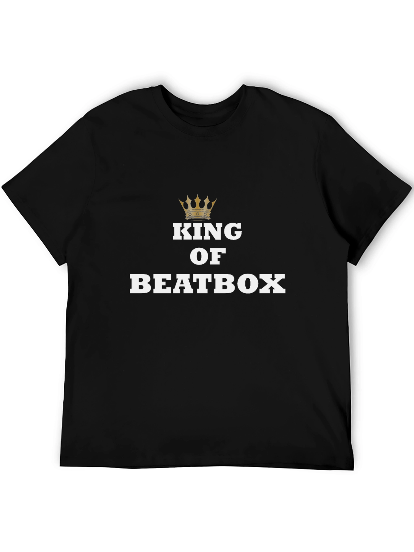King of Beatbox Black T-Shirt