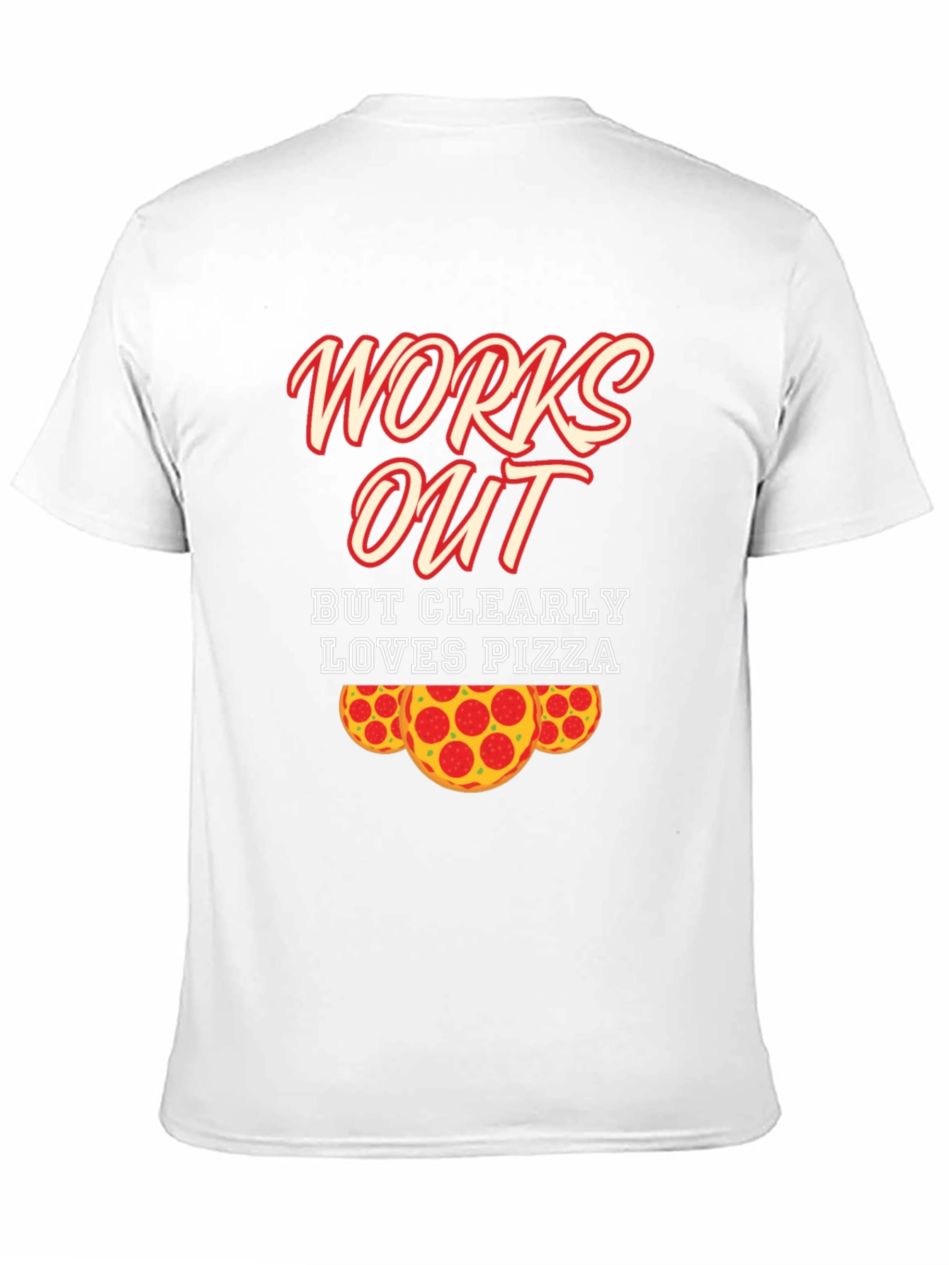 Funny Pizza Lover Workout T-Shirt