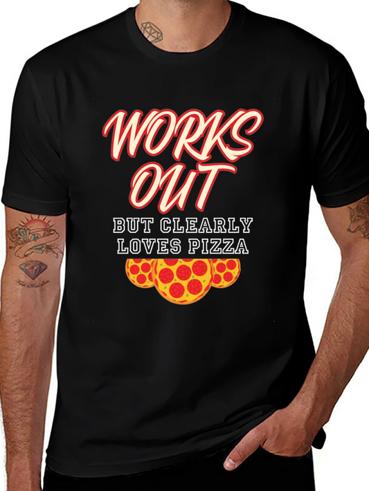 Funny Pizza Lover Workout T-Shirt