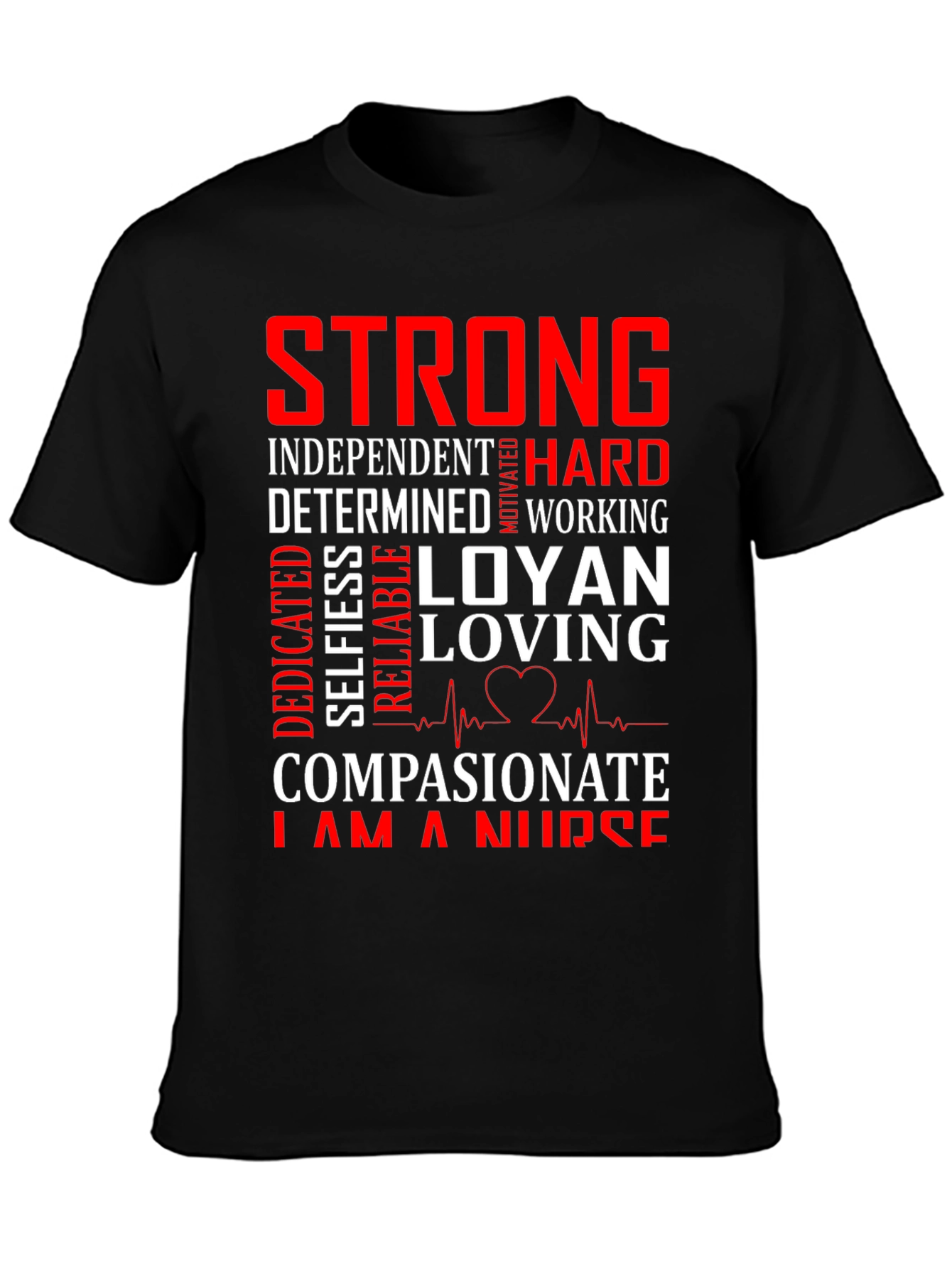 Strong Nurse Graphic Tee - Unisex Fit