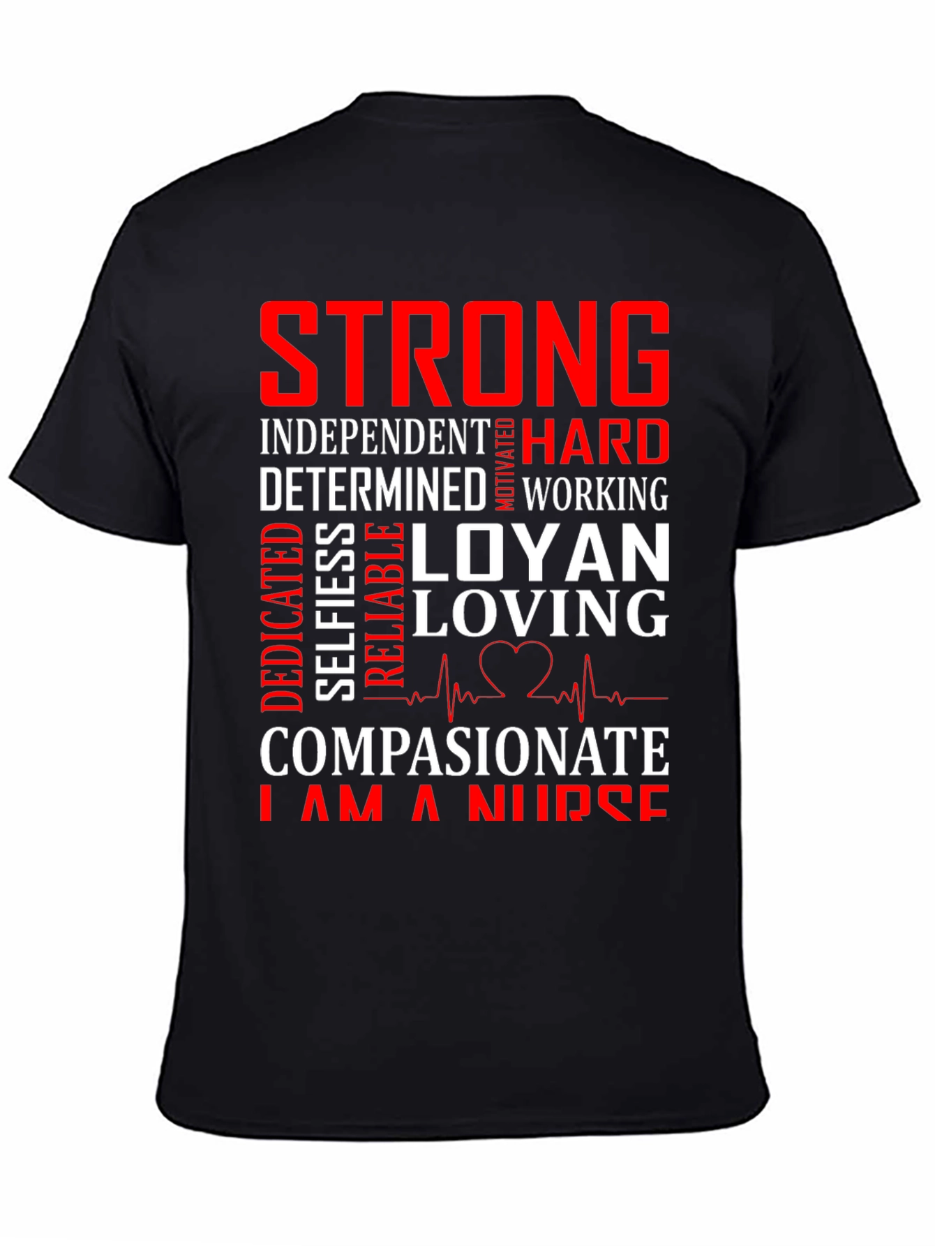 Strong Nurse Graphic Tee - Unisex Fit