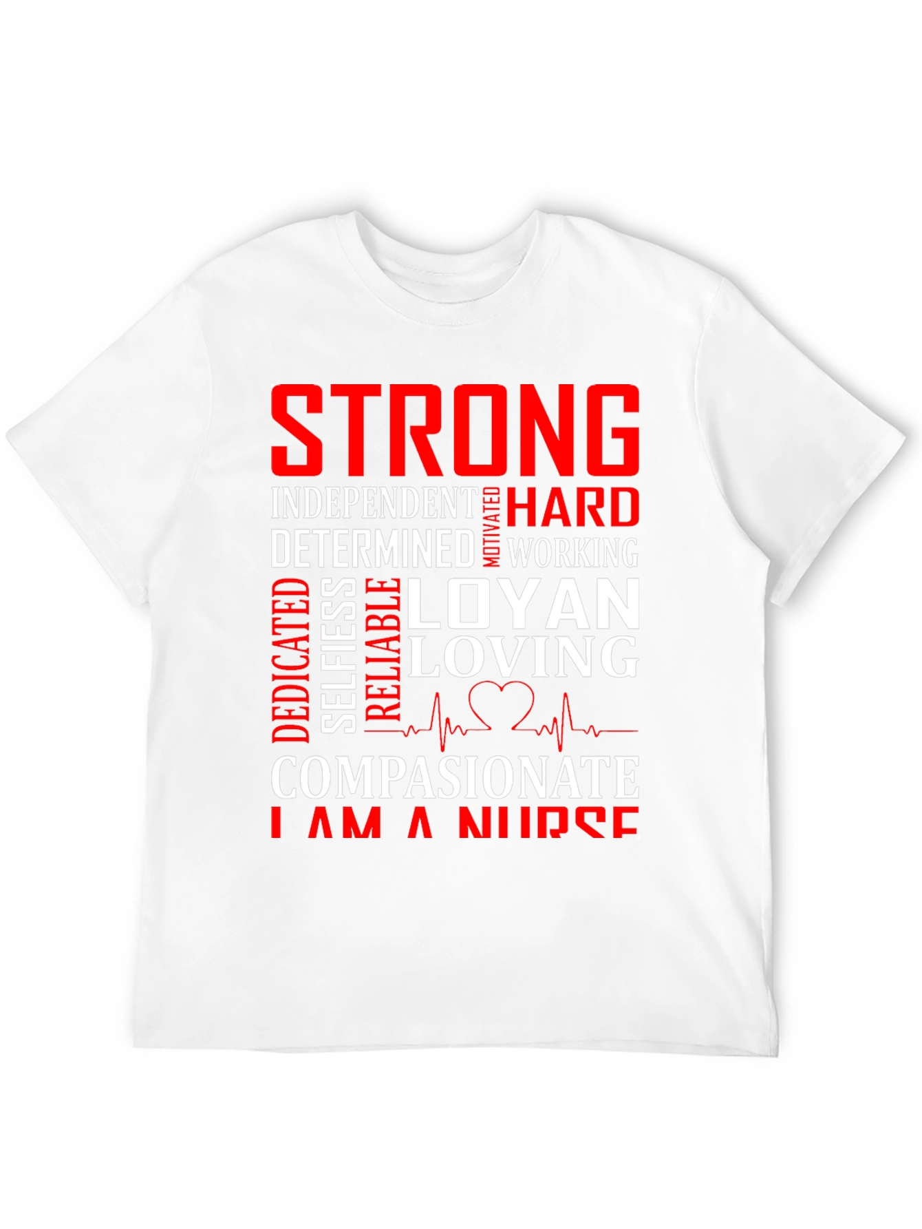 Strong Nurse Graphic Tee - Unisex Fit