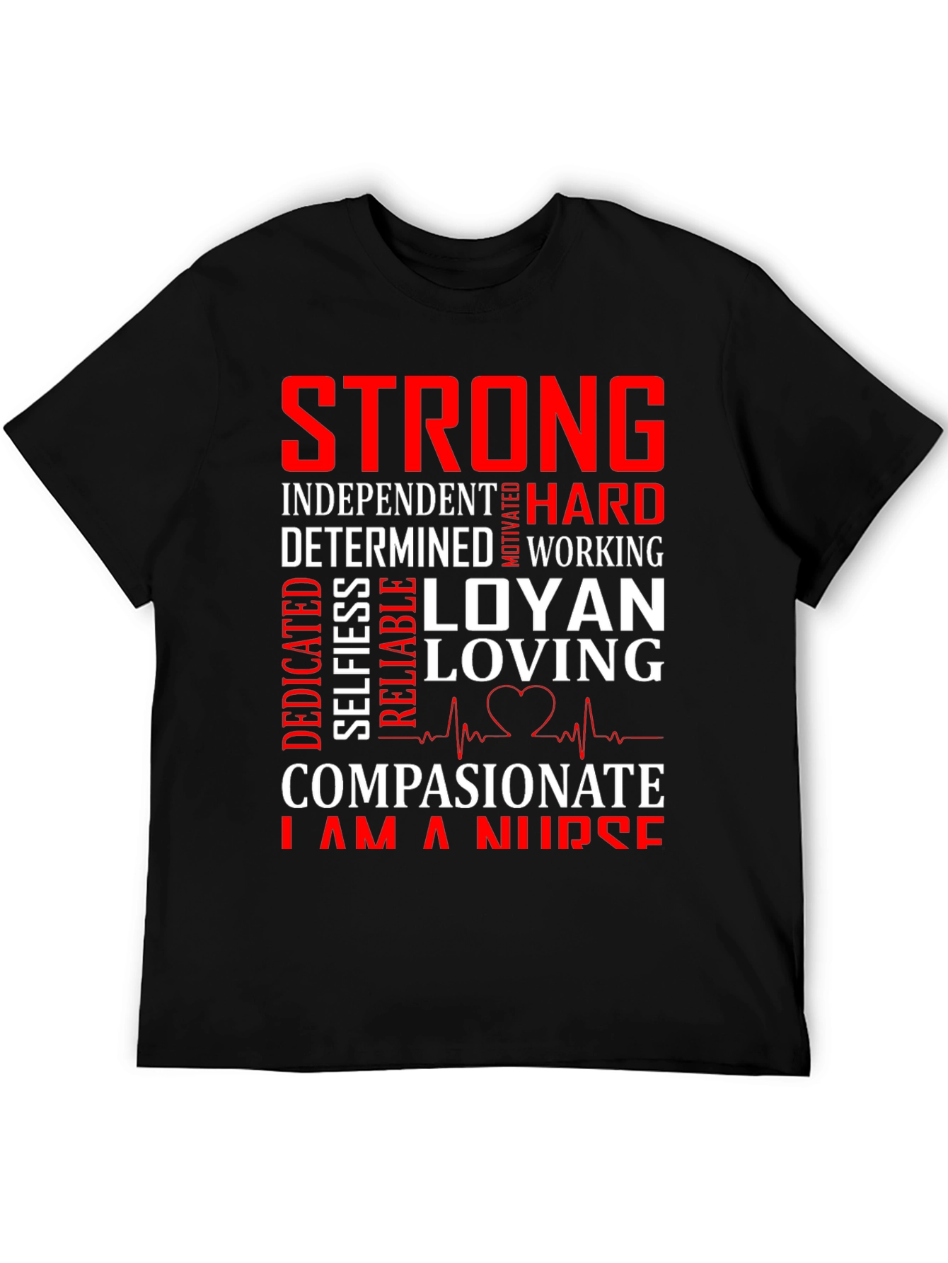 Strong Nurse Graphic Tee - Unisex Fit