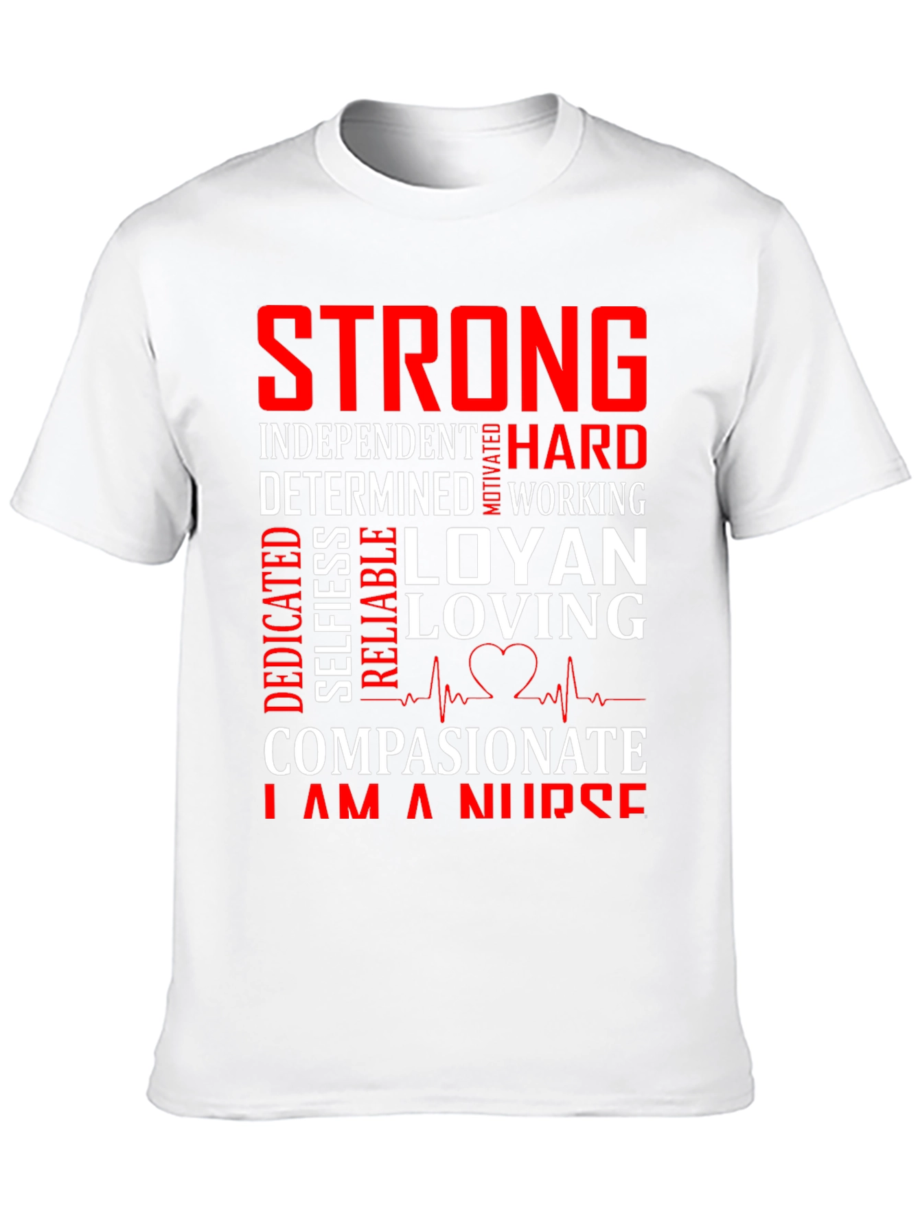 Strong Nurse Graphic Tee - Unisex Fit