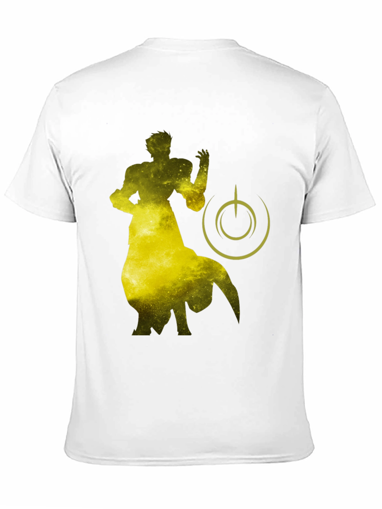 Sci-Fi Silhouette Graphic Black T-Shirt