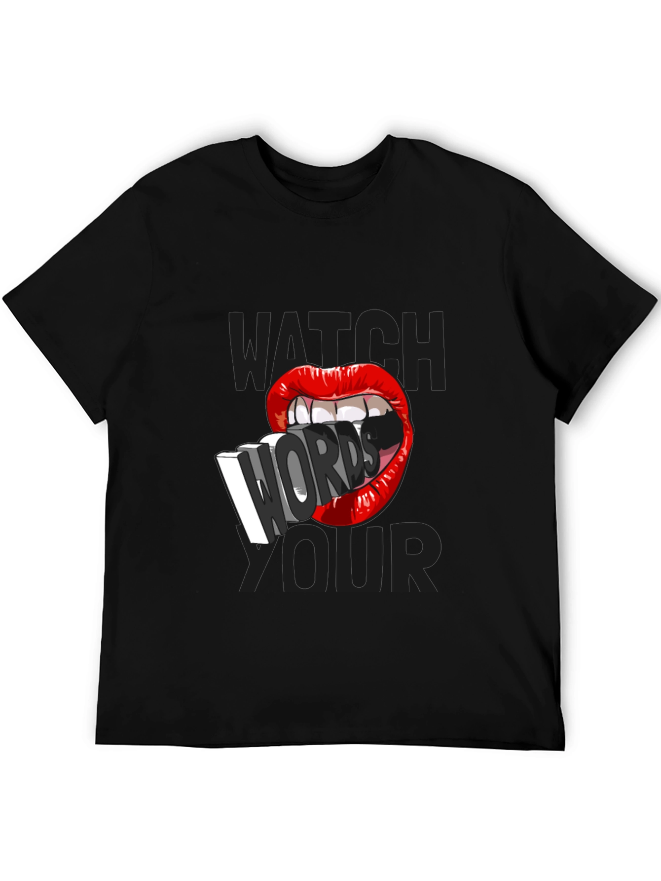 Watch Your Words Graphic Tee