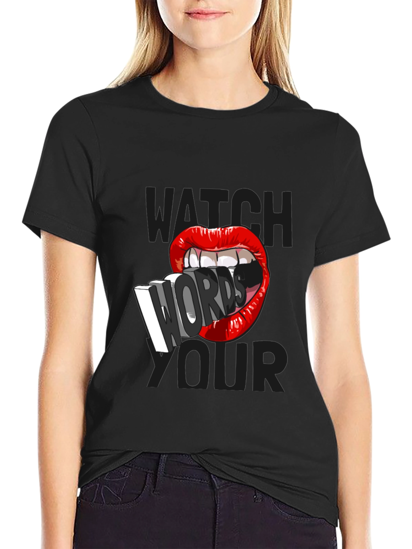 Watch Your Words Graphic Tee