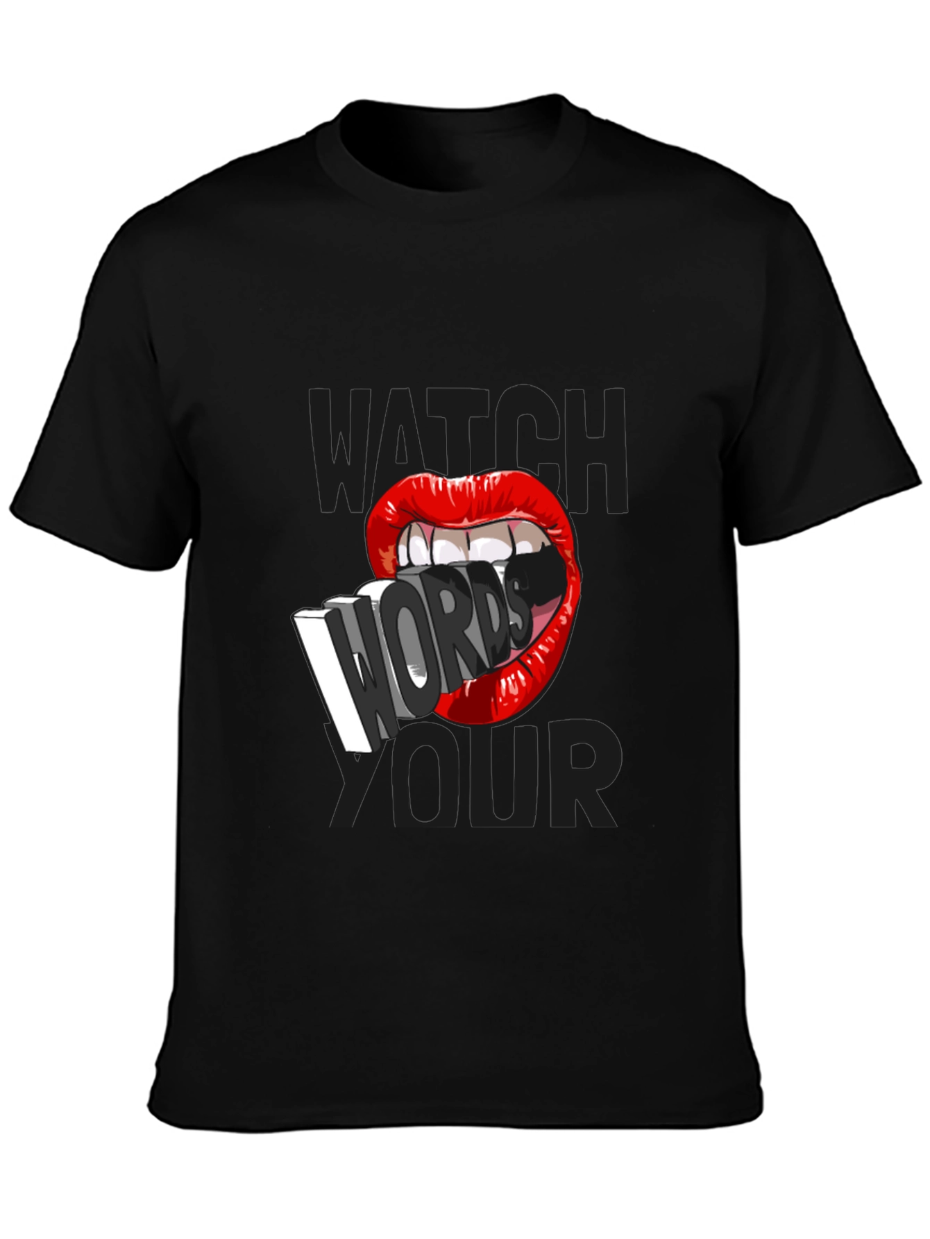 Watch Your Words Graphic Tee