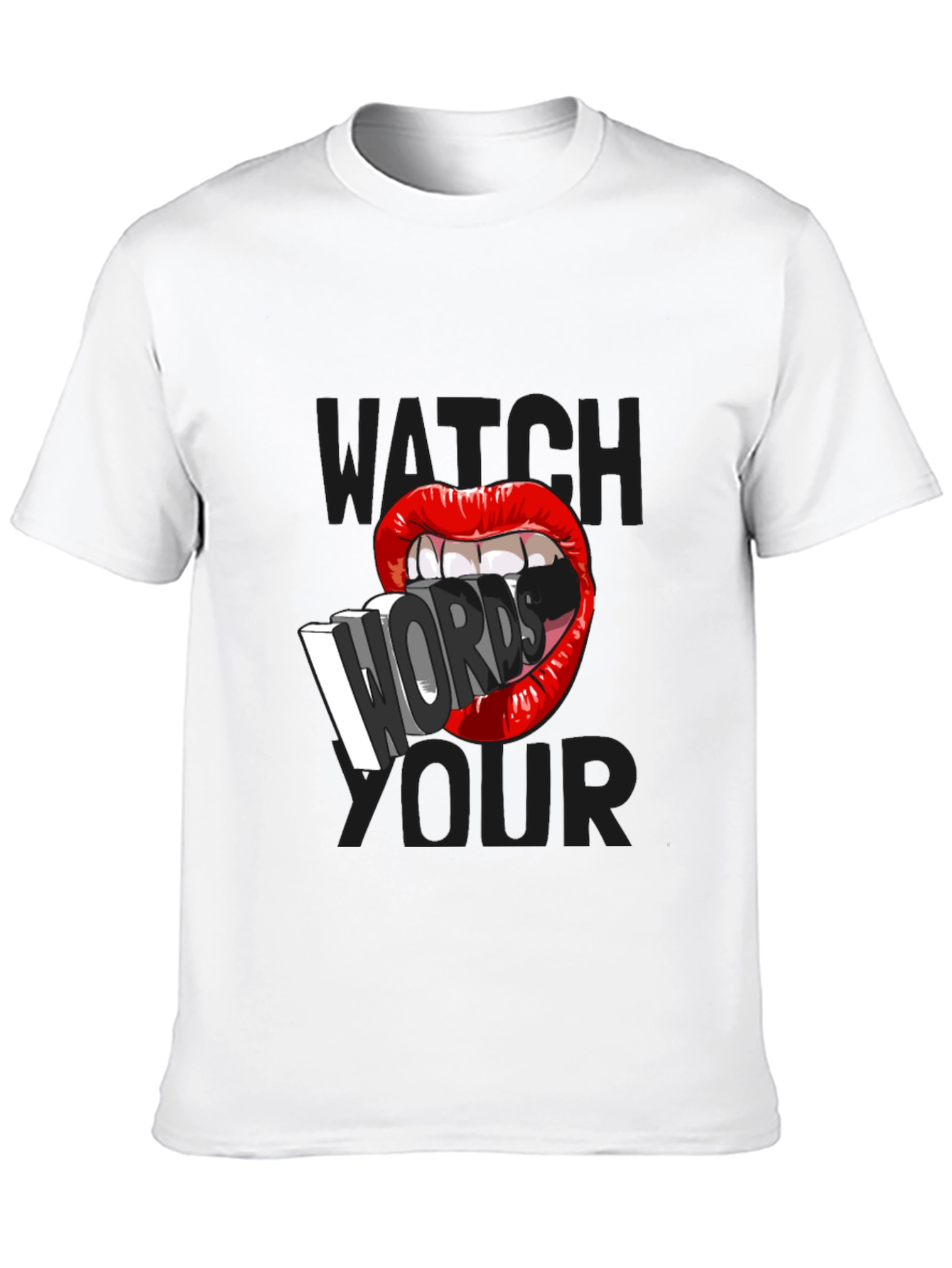Watch Your Words Graphic Tee