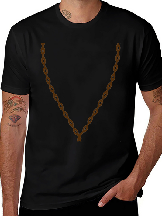 Chain Graphic Tee - Modern Streetwear