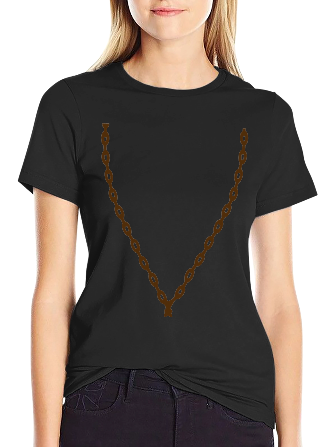 Chain Graphic Tee - Modern Streetwear