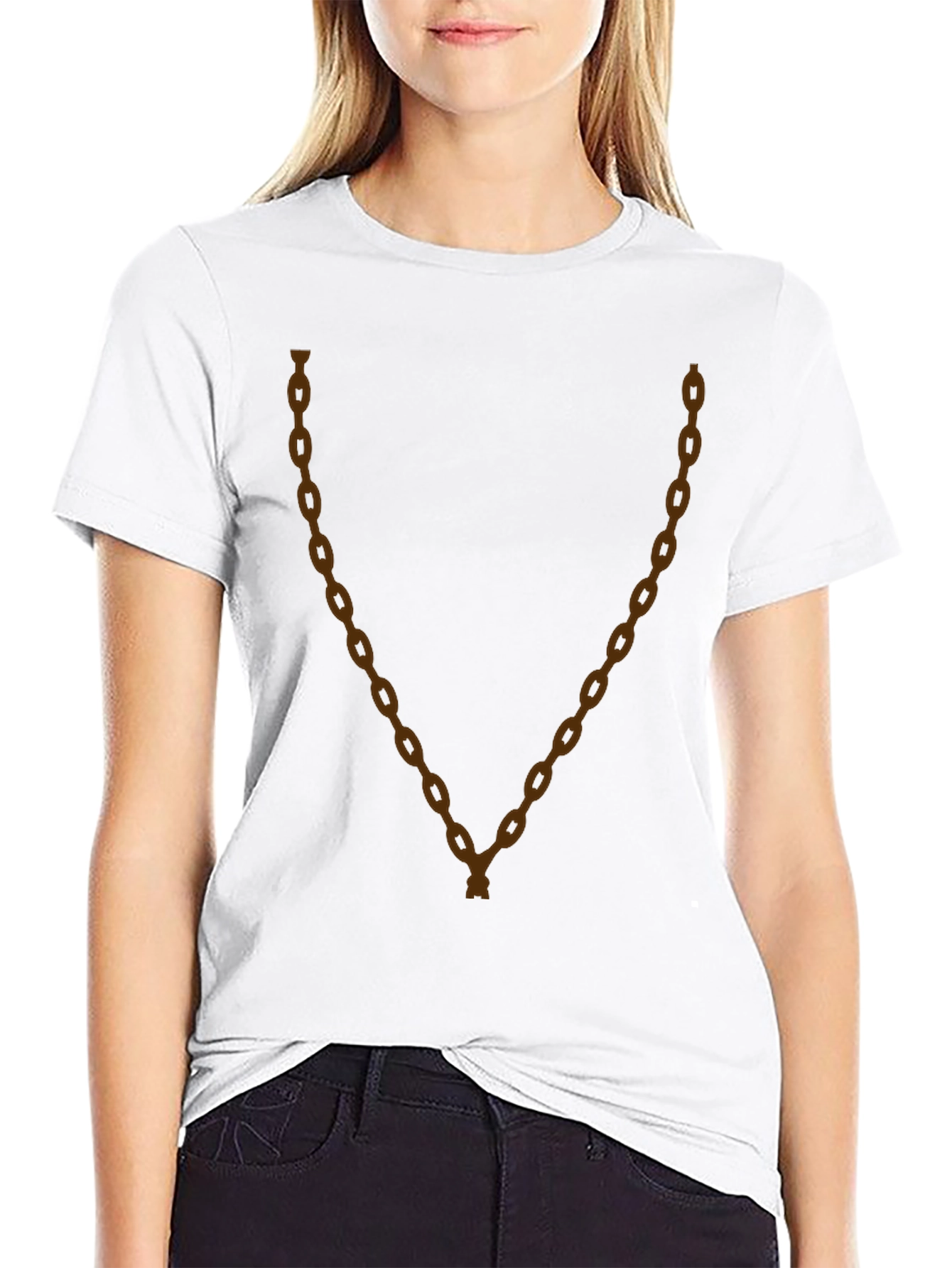 Chain Graphic Tee - Modern Streetwear