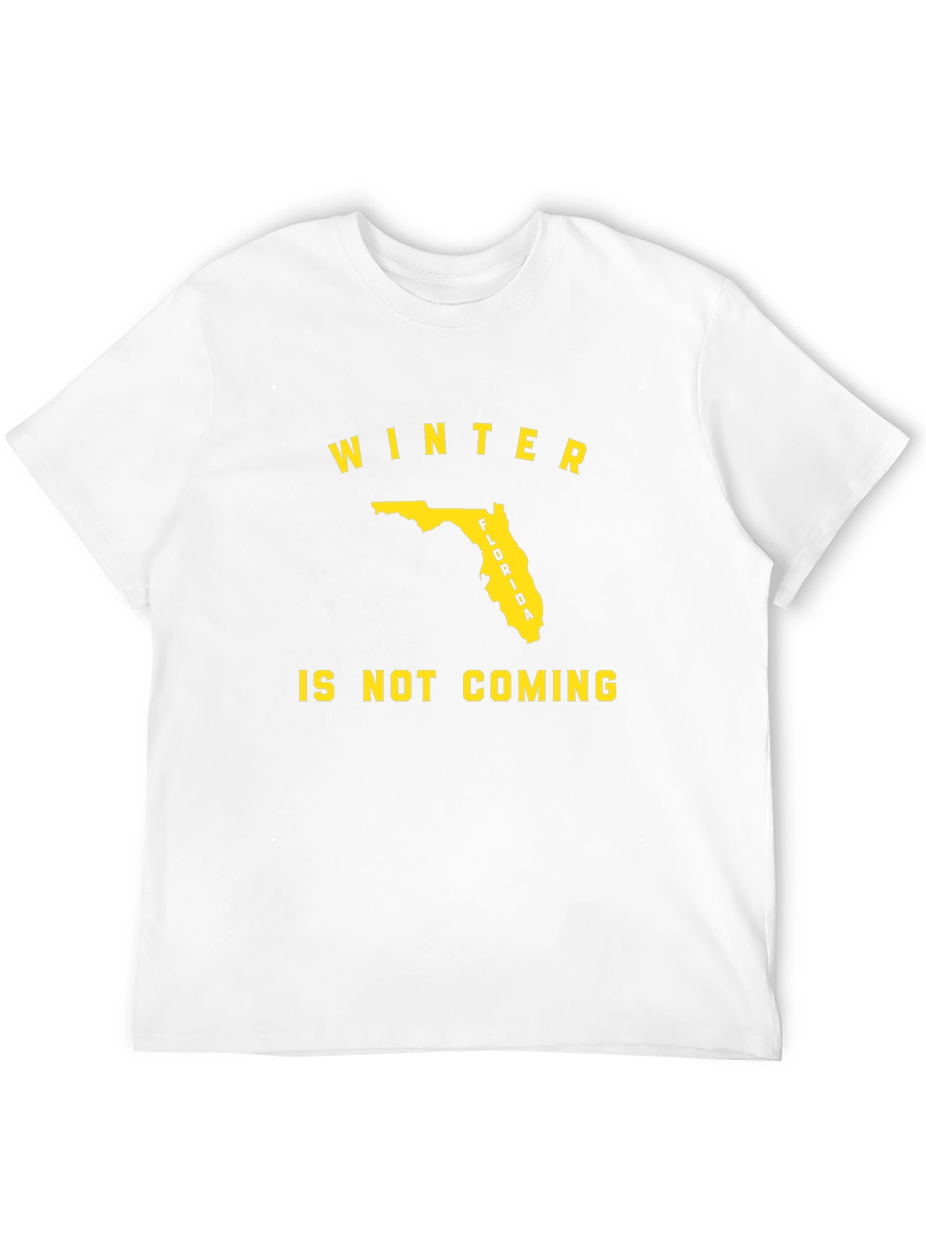 Florida Winter Is Not Coming Black T-Shirt