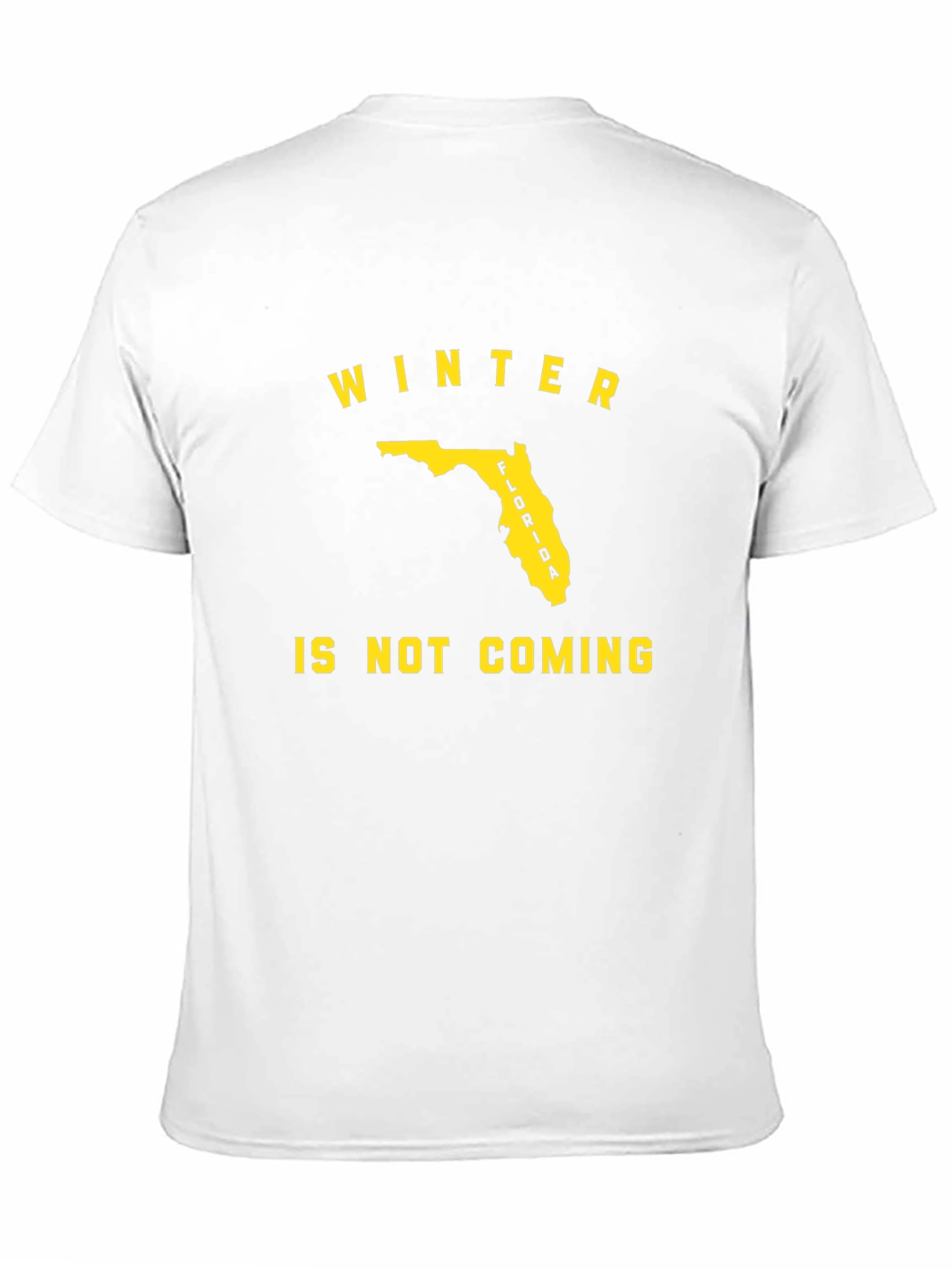 Florida Winter Is Not Coming Black T-Shirt