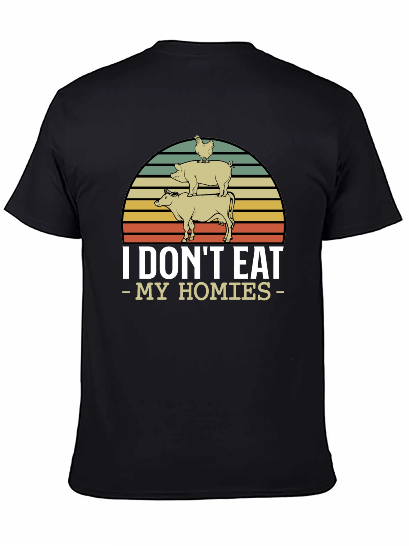 Vegan I Dont Eat My Homies T-Shirt