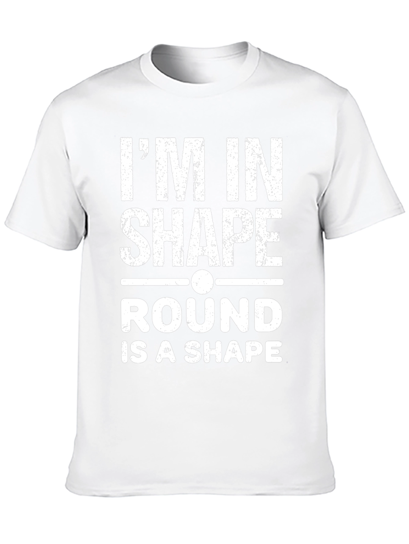 Funny Round is a Shape Graphic Tee