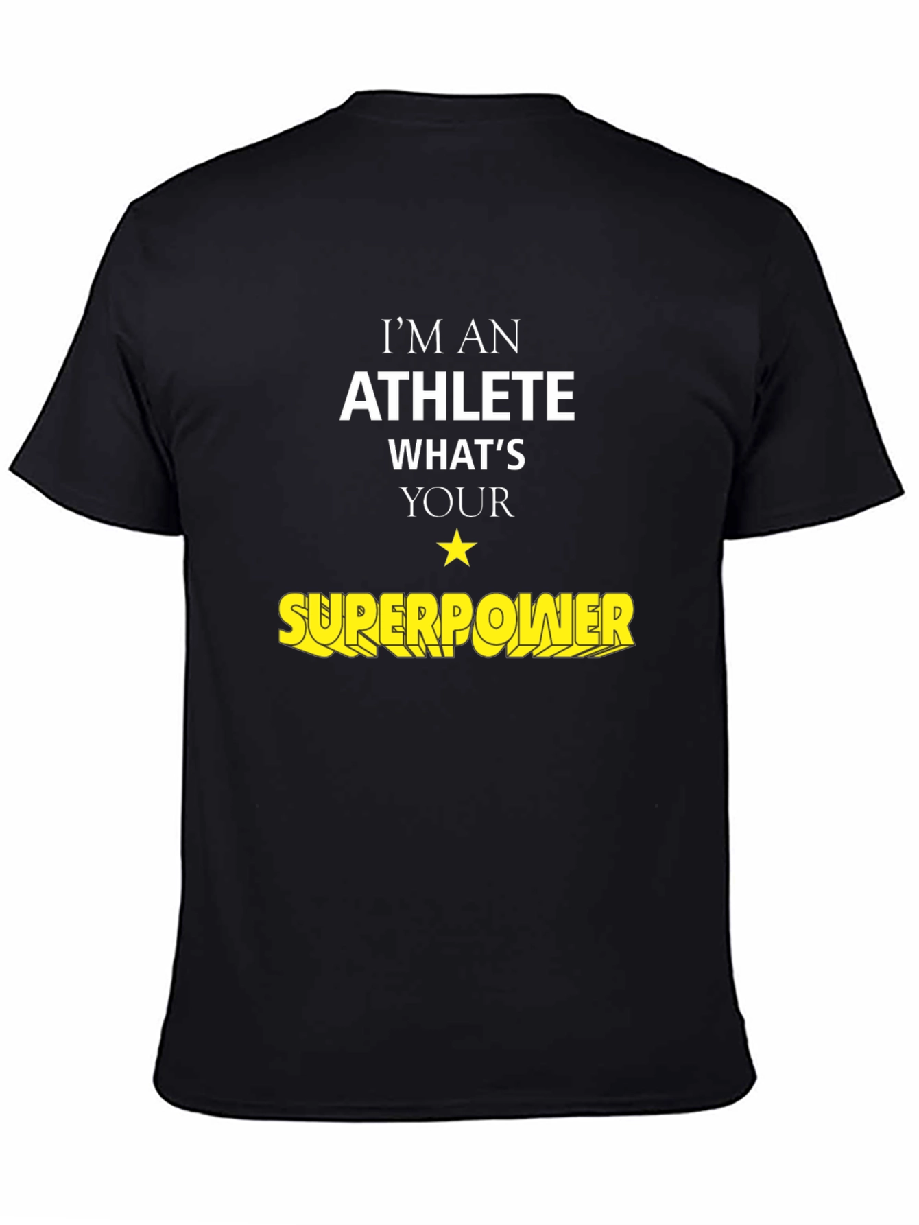 Athlete Superpower Graphic T-Shirt