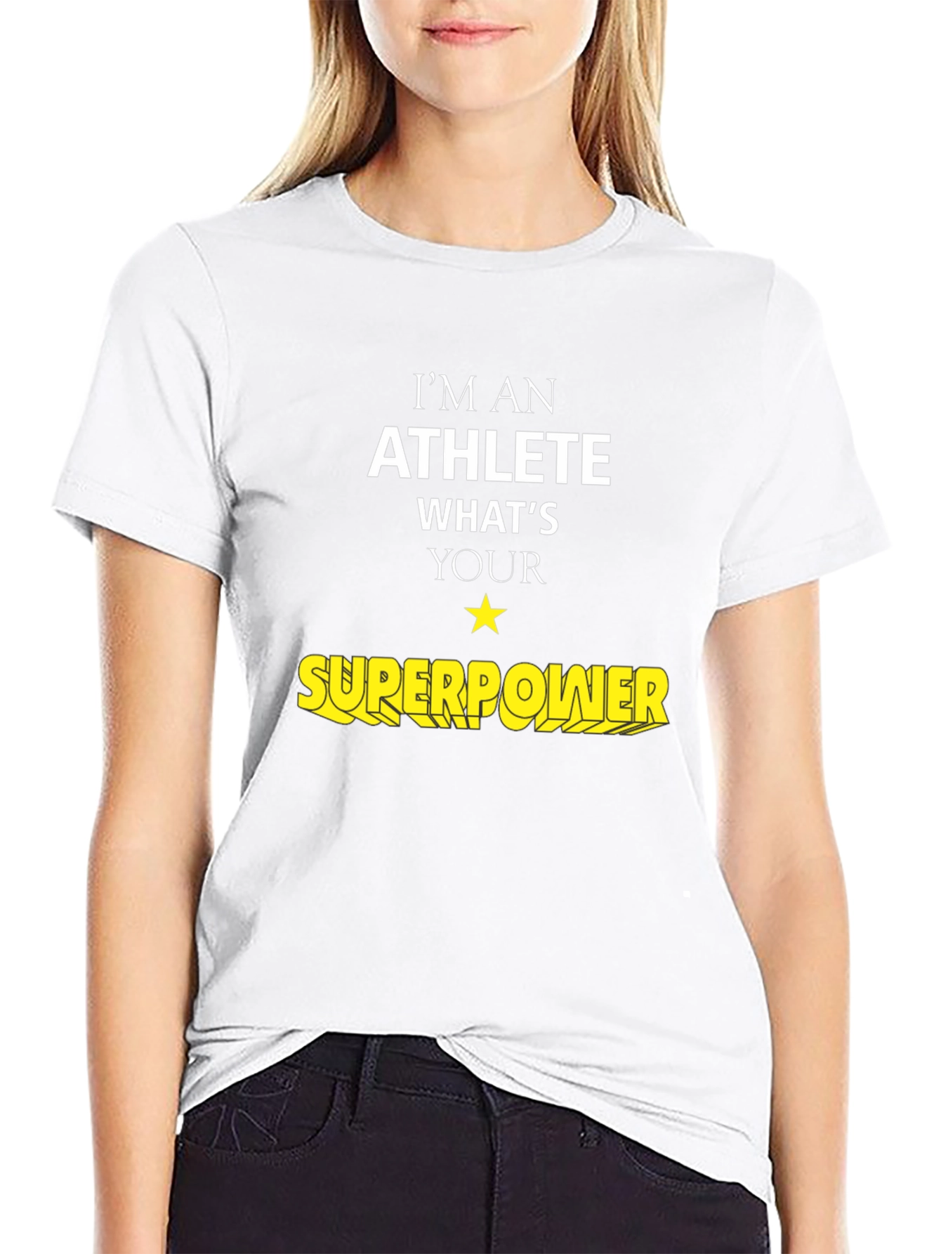 Athlete Superpower Graphic T-Shirt