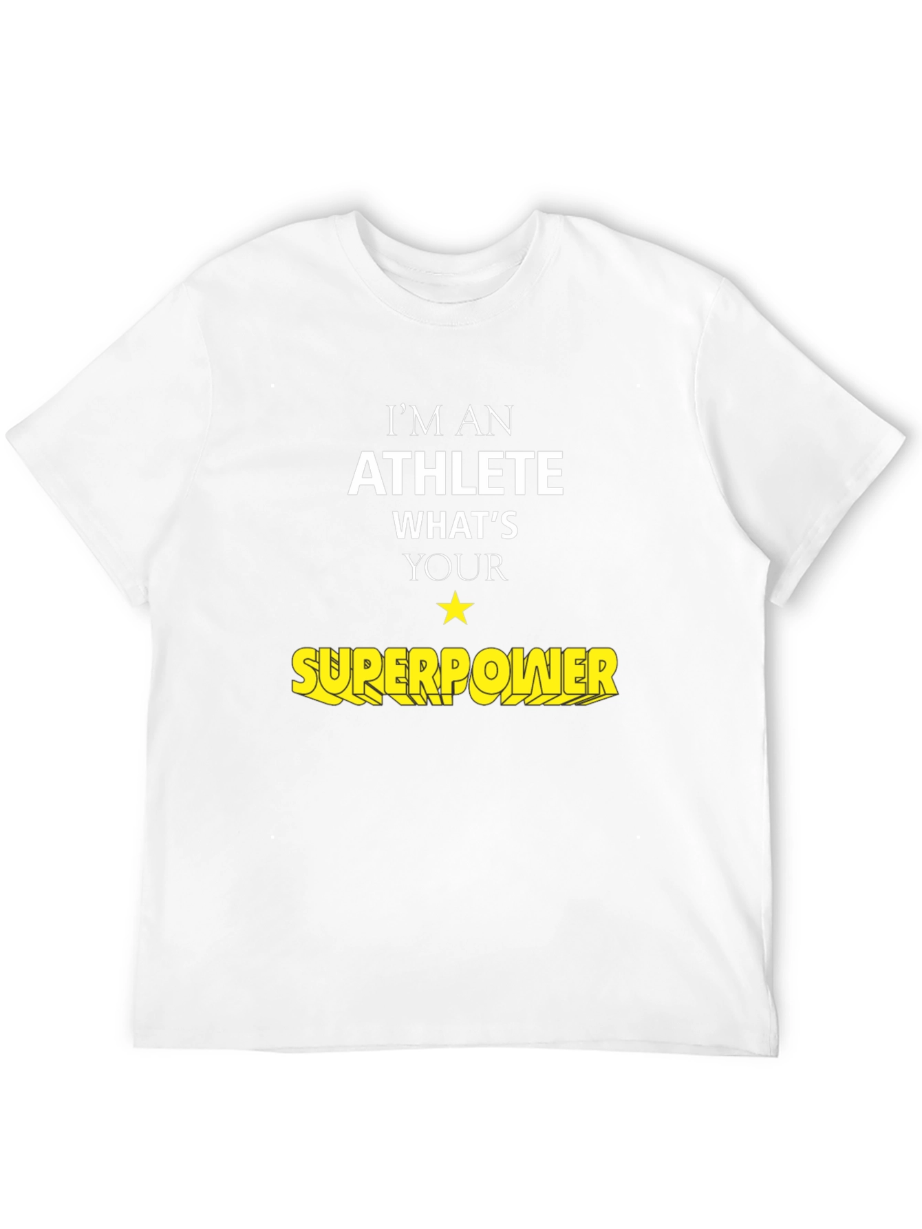 Athlete Superpower Graphic T-Shirt