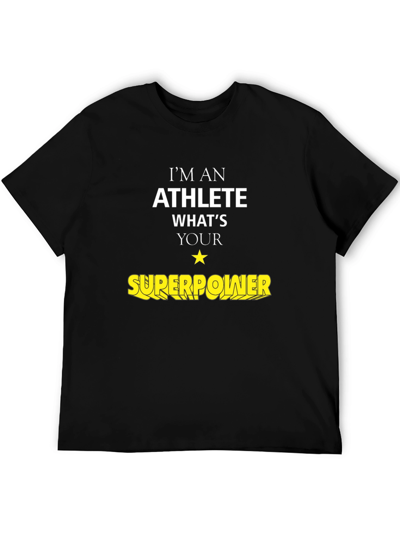 Athlete Superpower Graphic T-Shirt