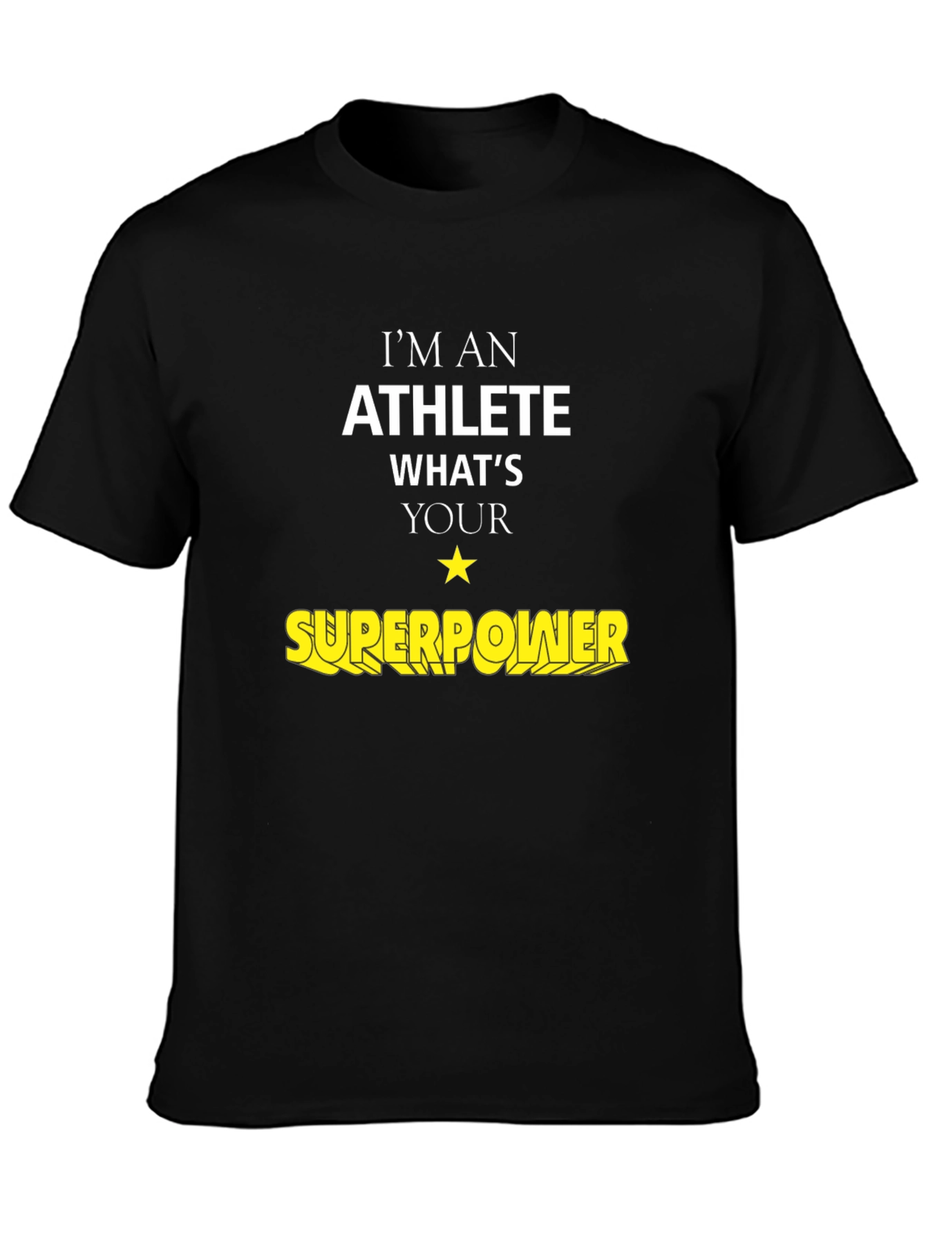Athlete Superpower Graphic T-Shirt
