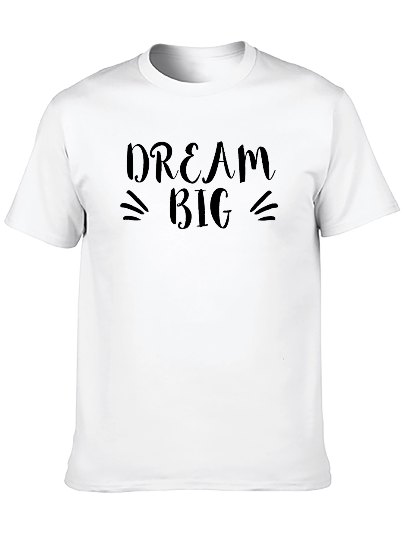Dream Big Black Graphic Tee