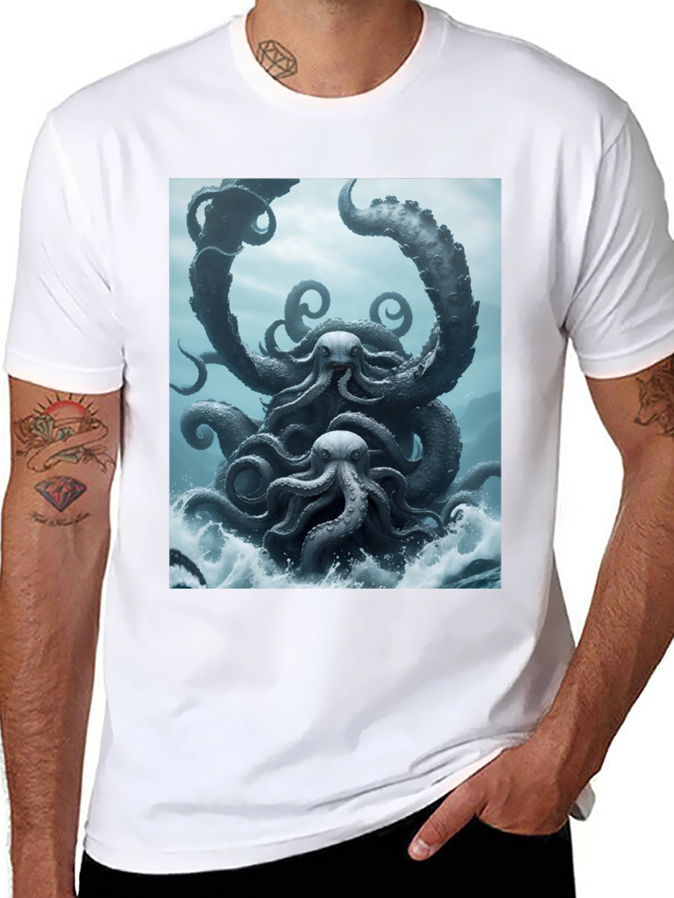 Kraken Tee - Unleash the Myth!