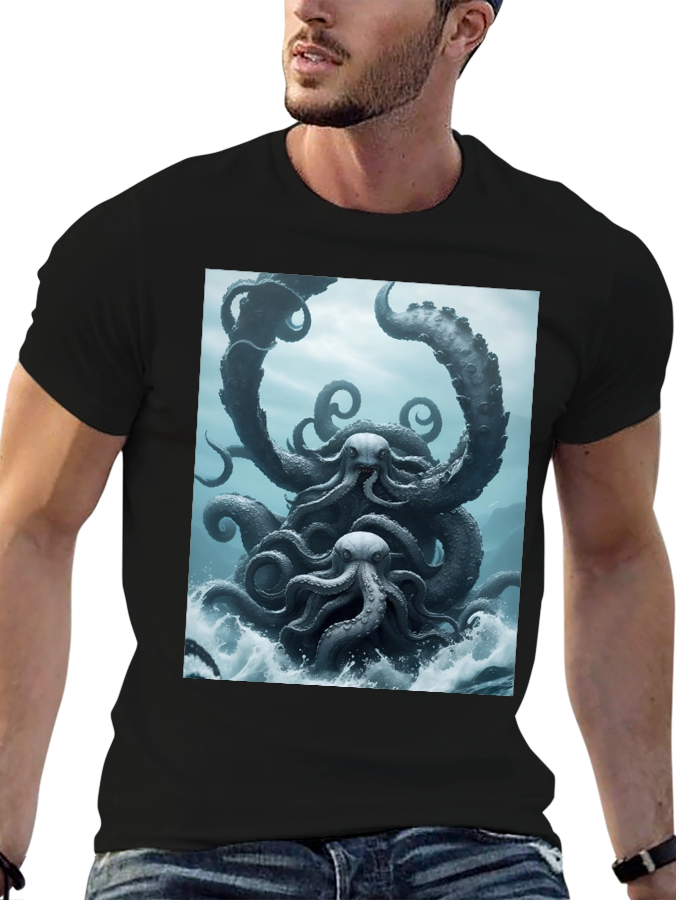 Kraken Tee - Unleash the Myth!