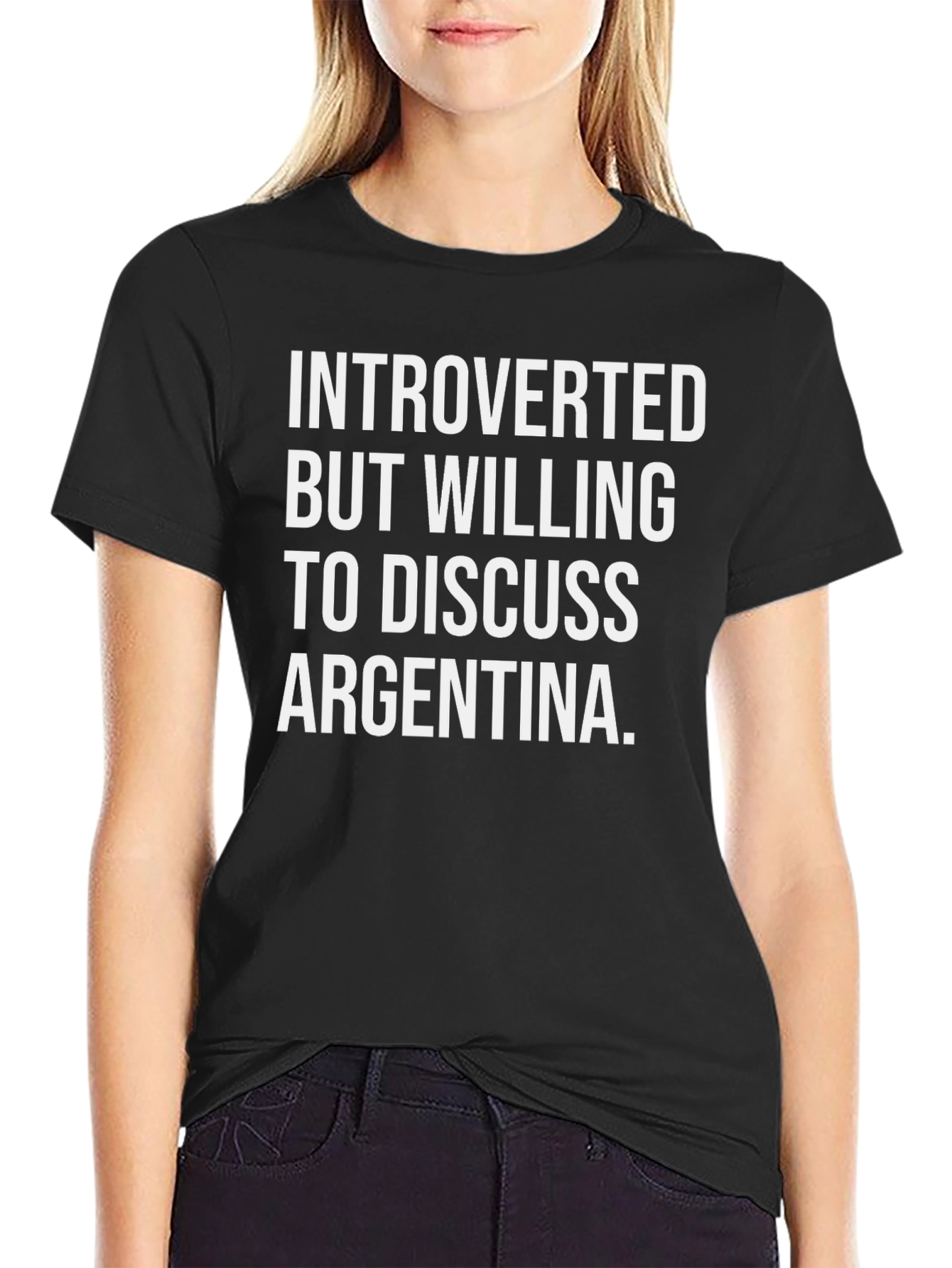 Argentina Introvert T-Shirt - Funny Graphic Tee