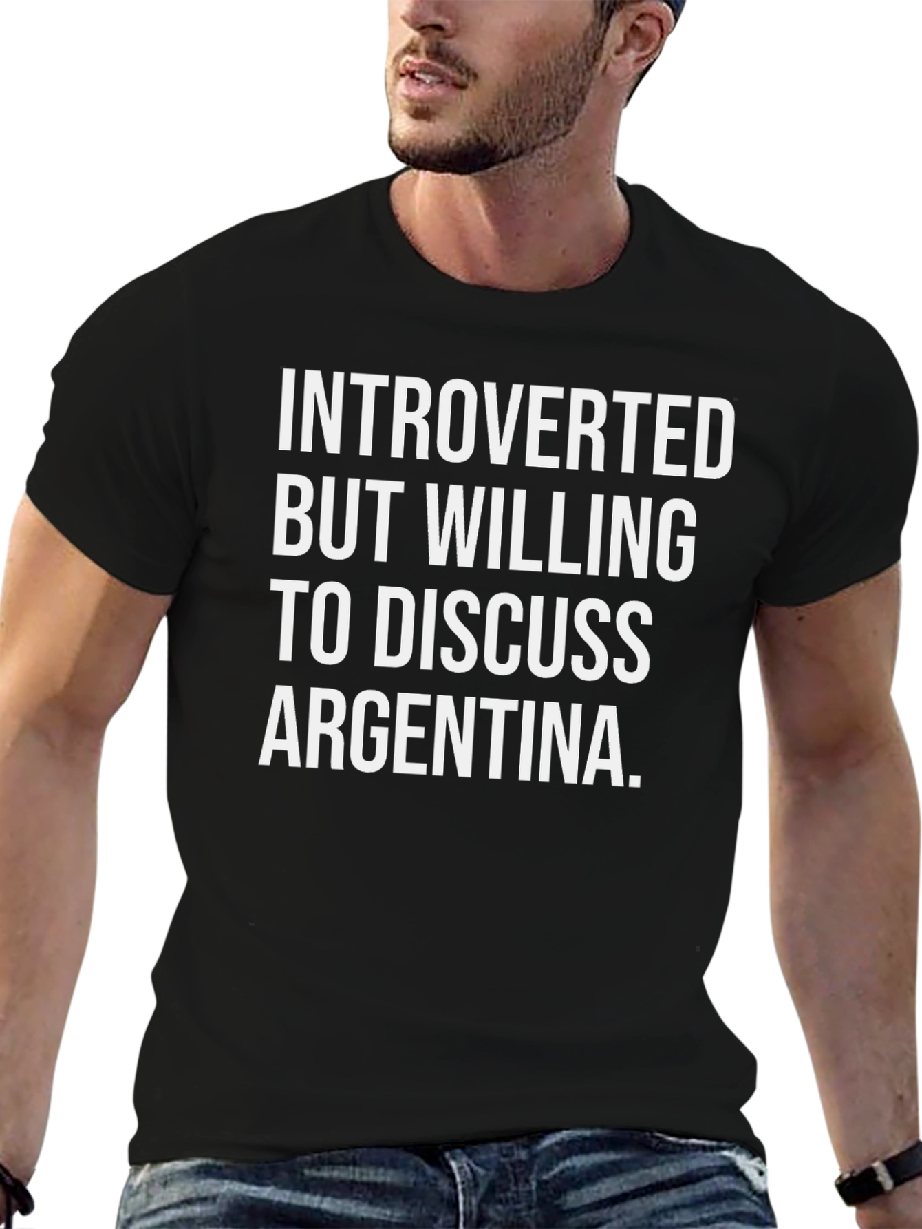 Argentina Introvert T-Shirt - Funny Graphic Tee