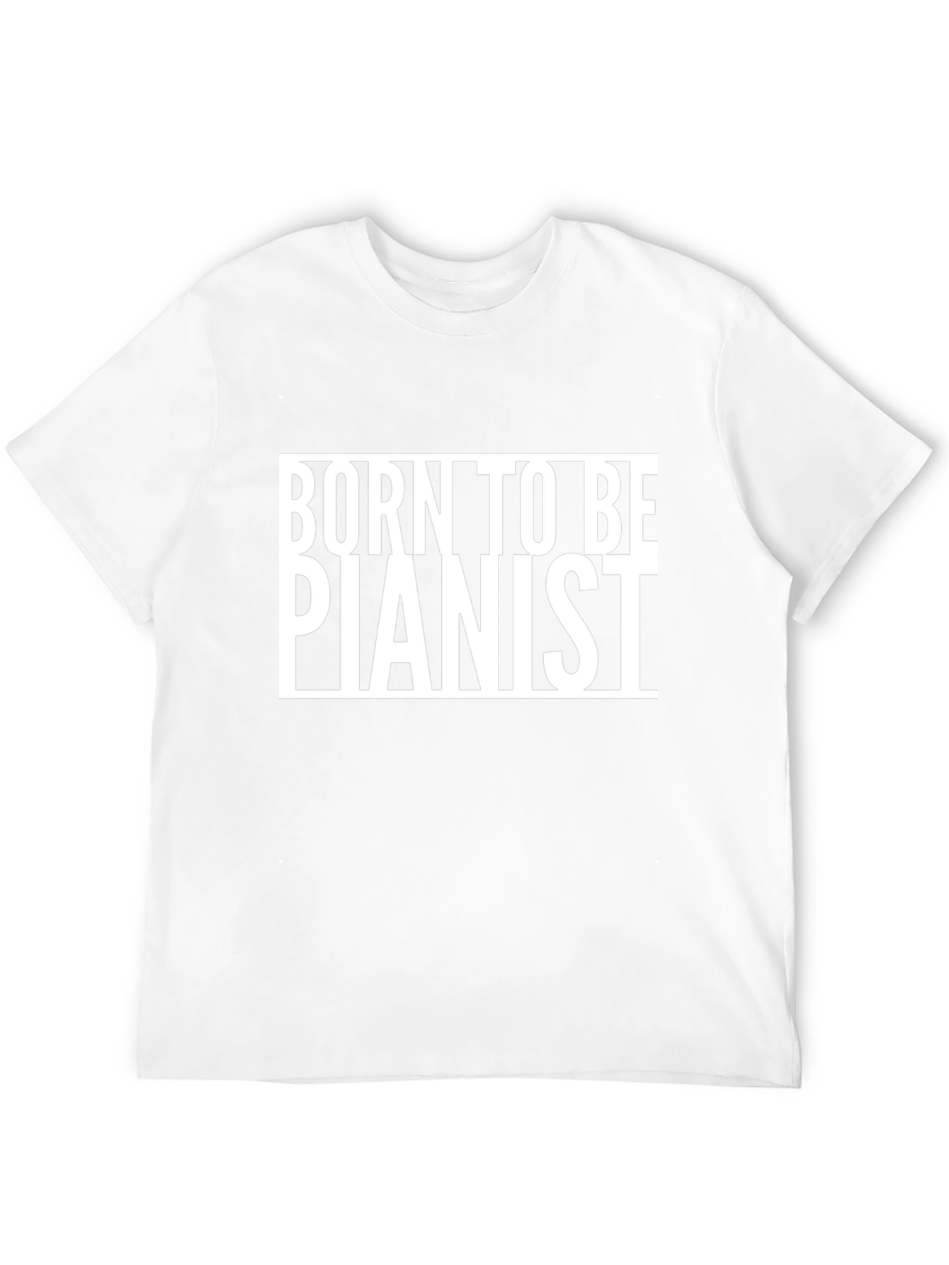 Born To Be Pianist - Graphic T-Shirt