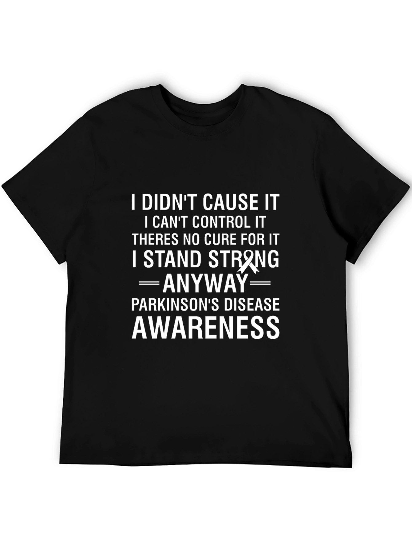 Parkinsons Awareness T-Shirt: I Stand Strong