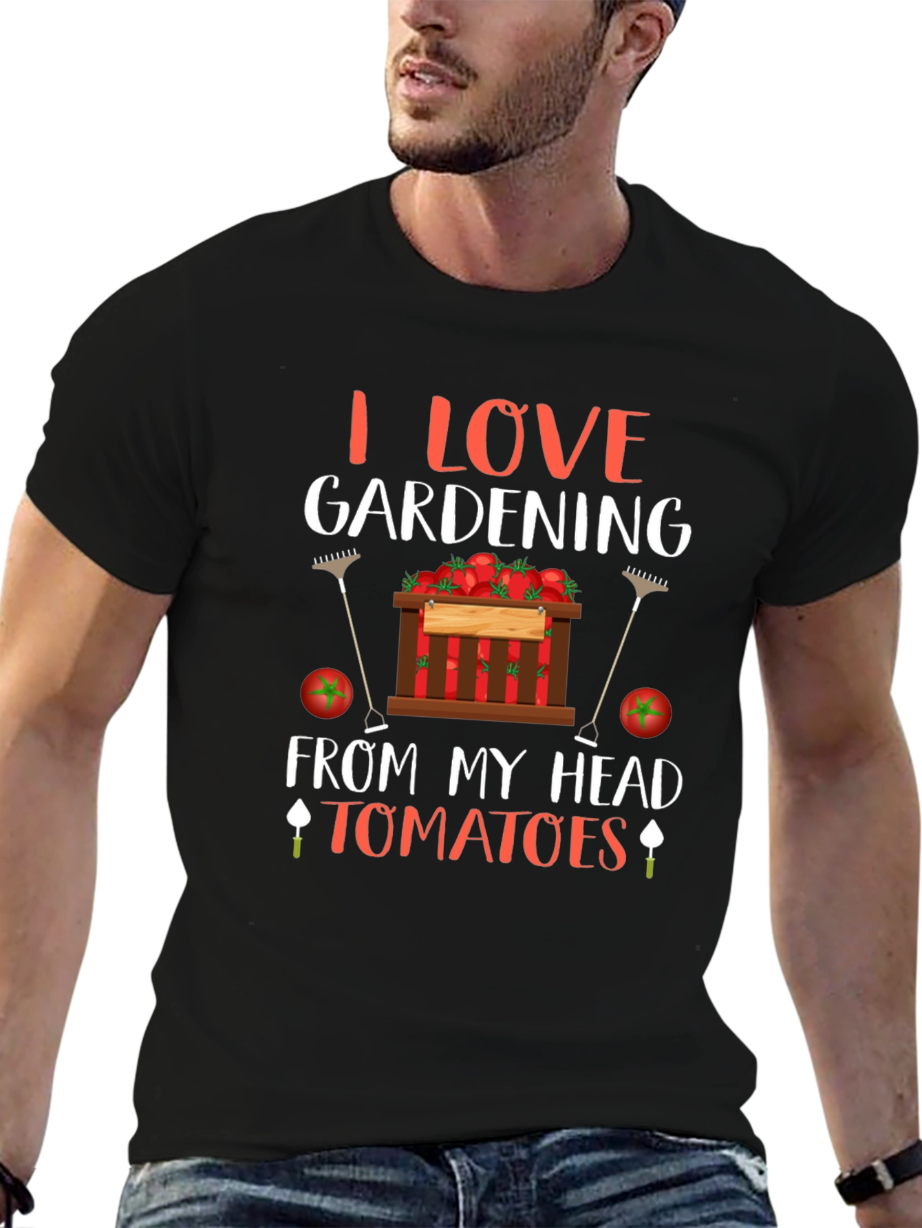 Gardening Tomato Lover Graphic T-Shirt