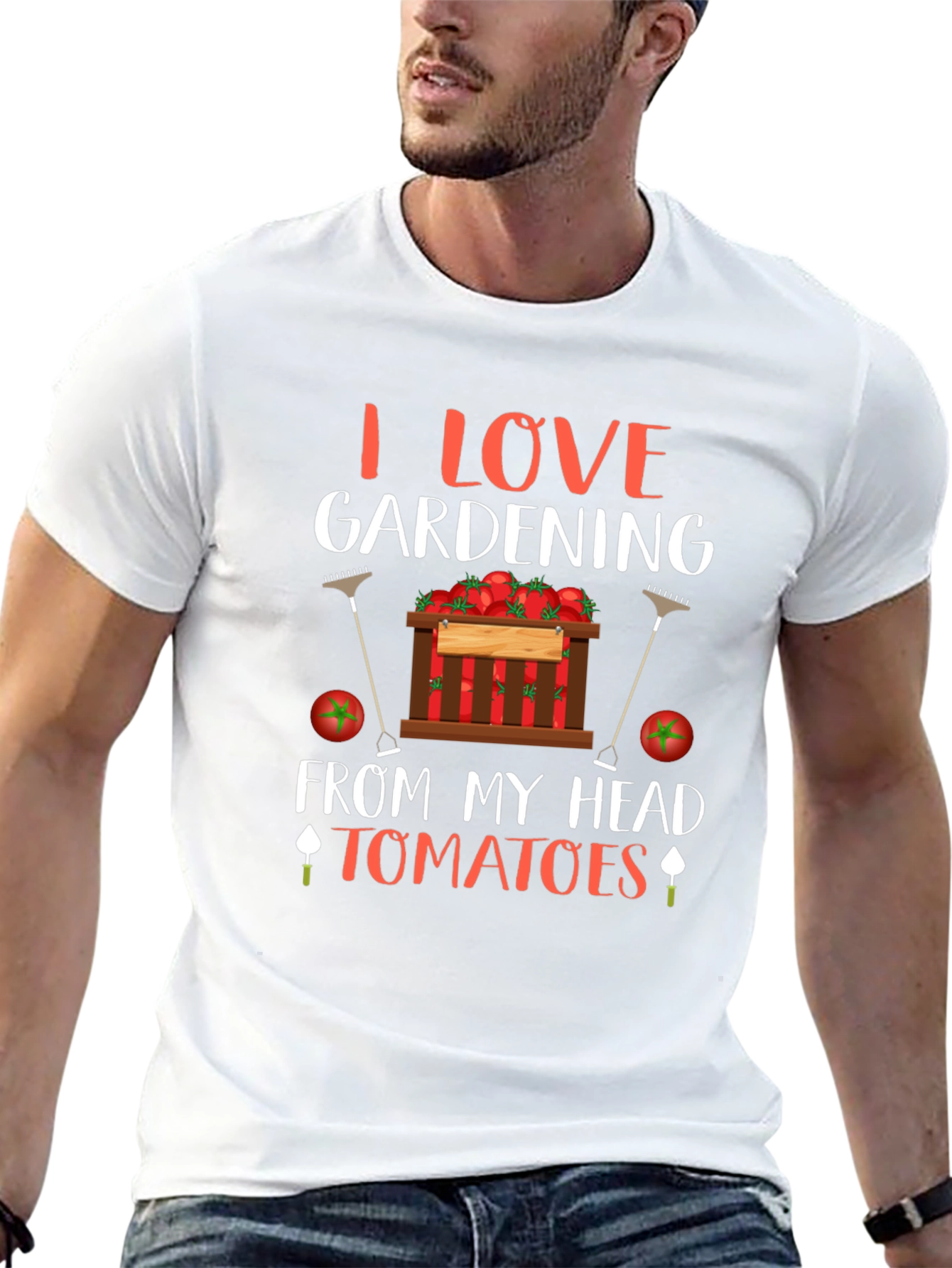 Gardening Tomato Lover Graphic T-Shirt
