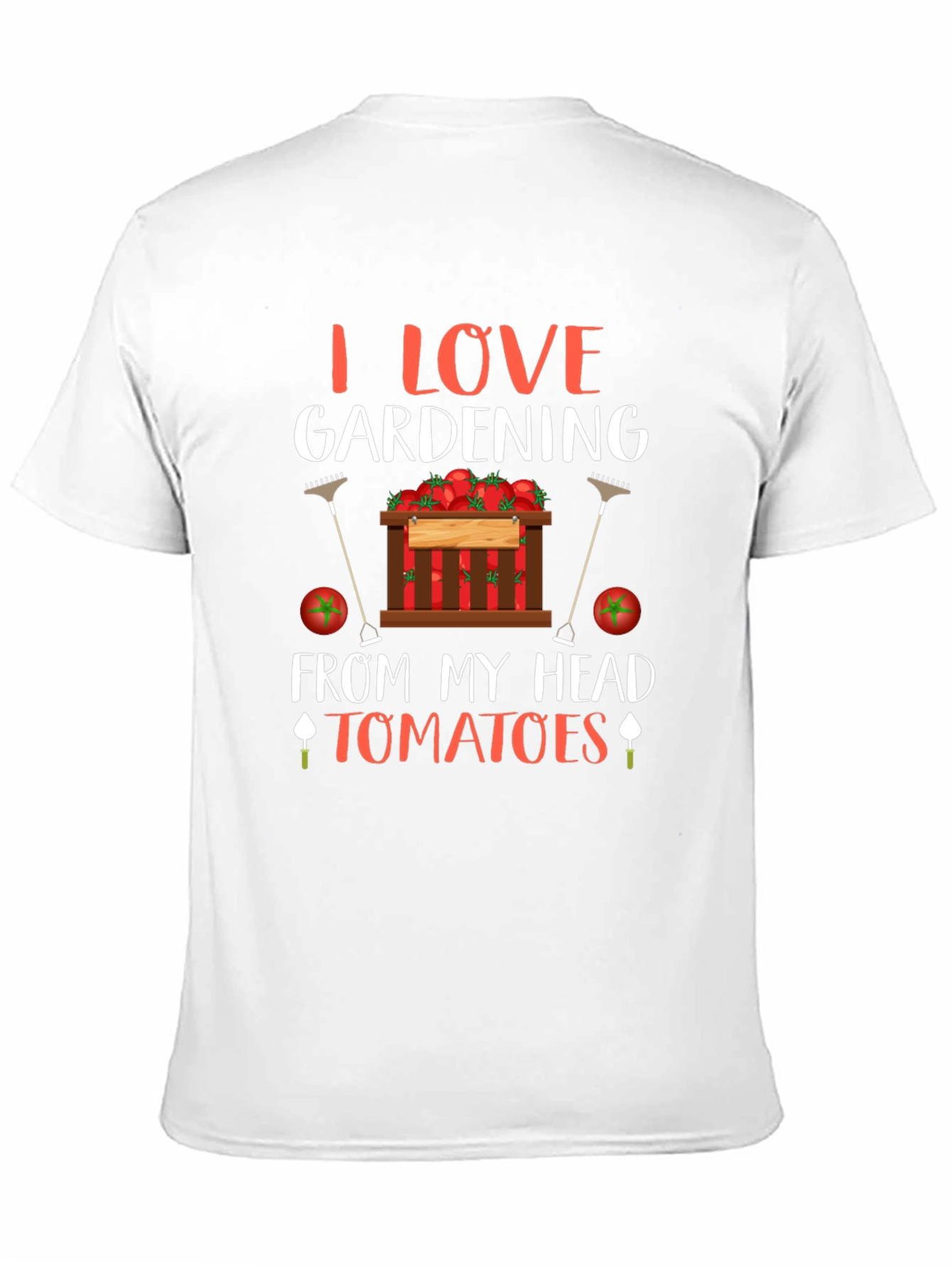 Gardening Tomato Lover Graphic T-Shirt