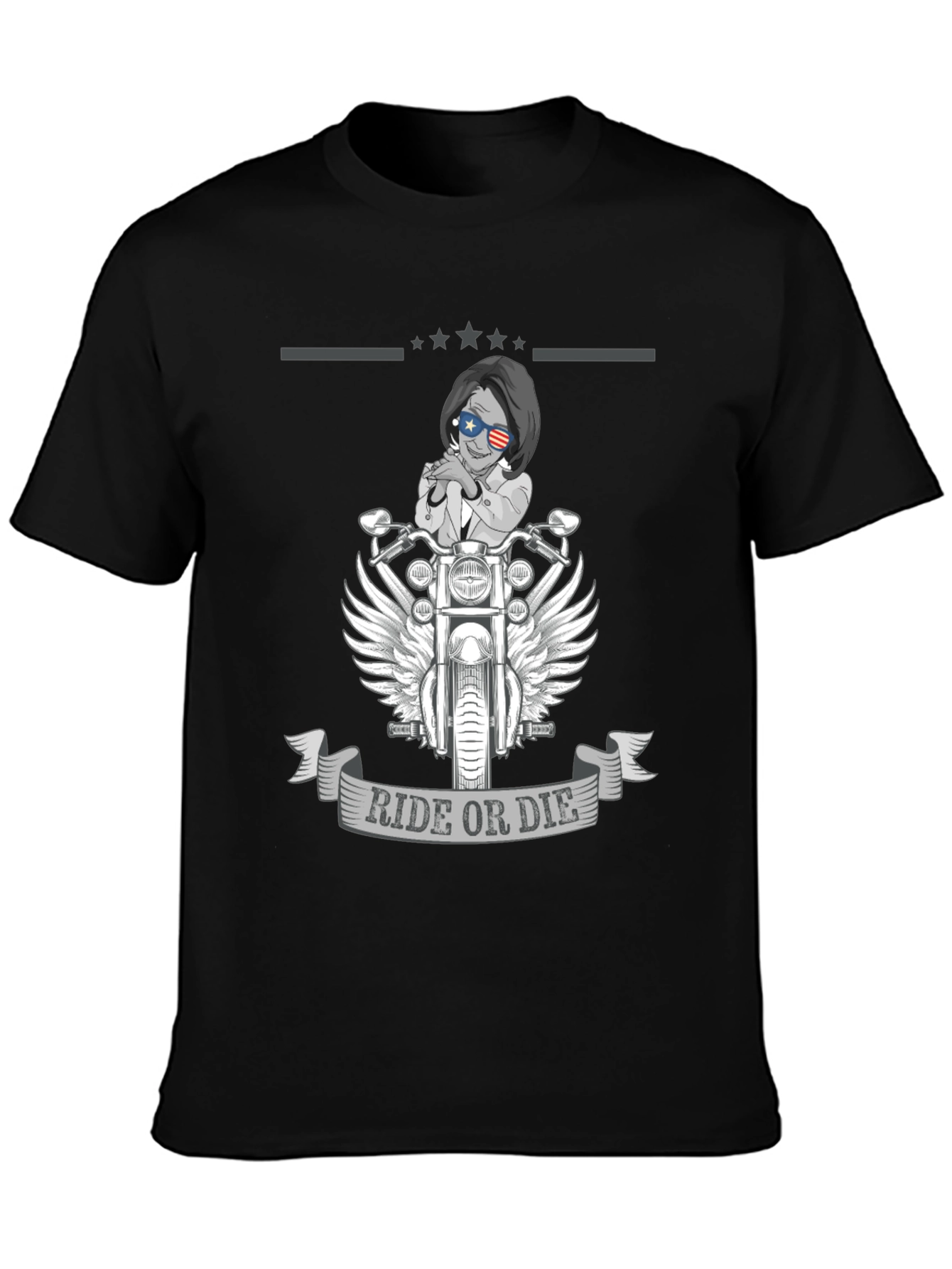Ride or Die Motorcycle Graphic Tee